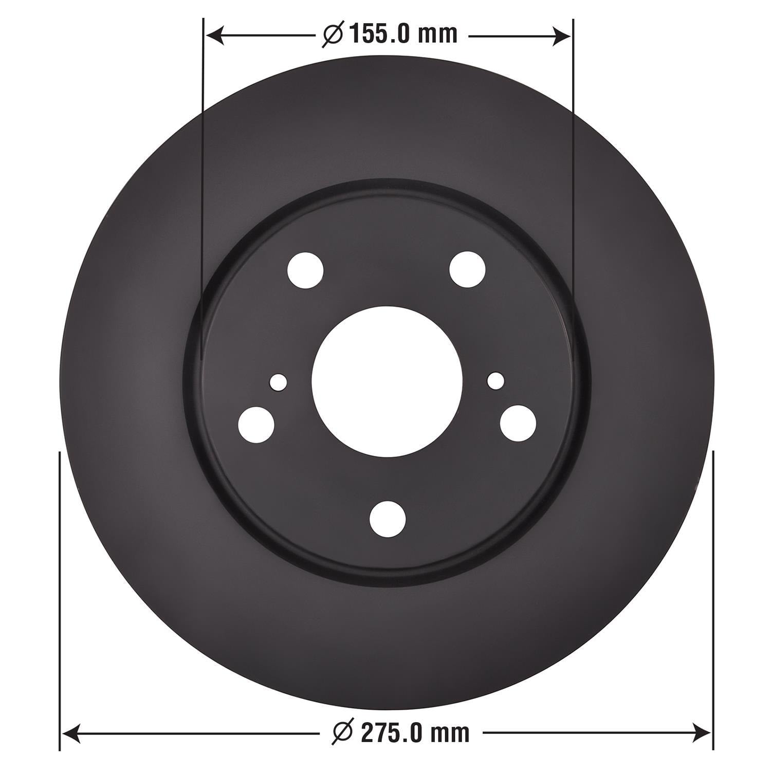 Gold Disc Brake Rotor 44650DG
