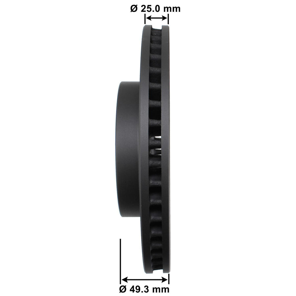 Gold Disc Brake Rotor 44662DG