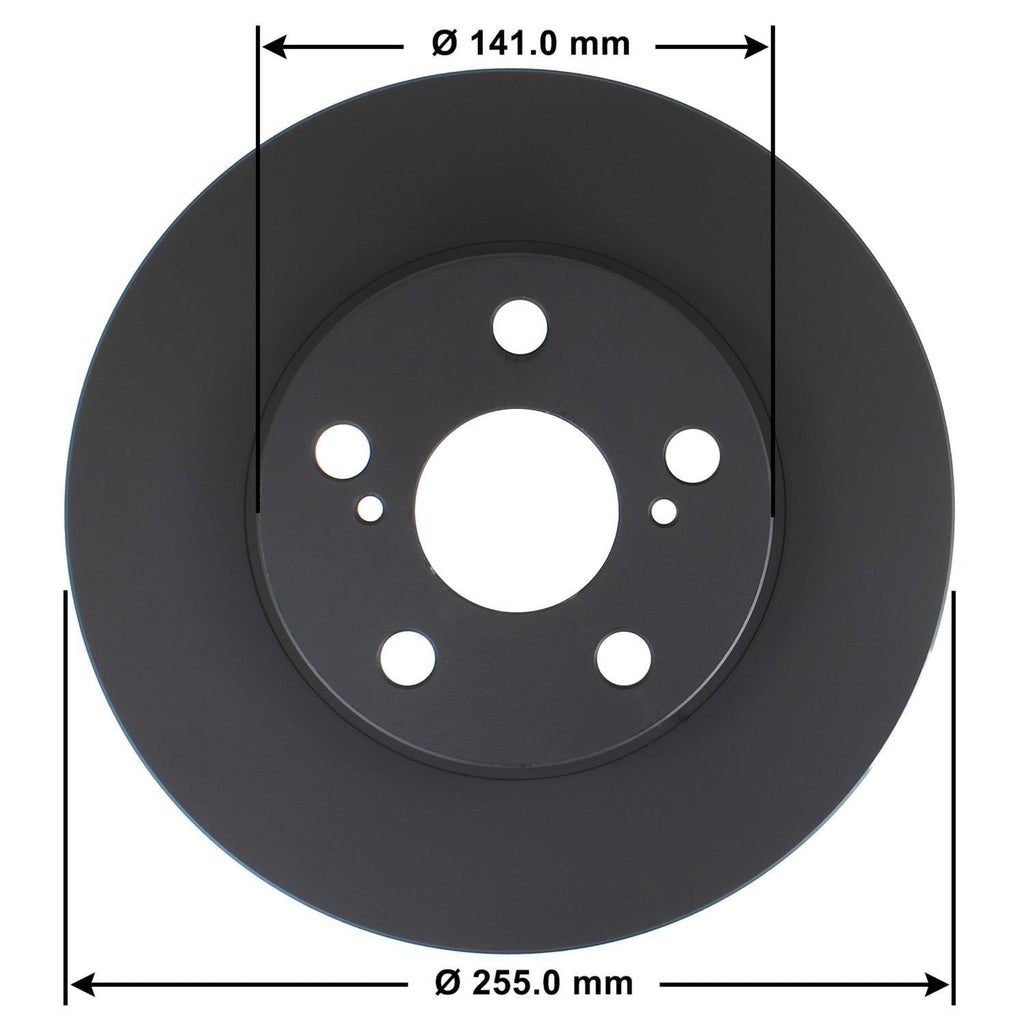Gold Disc Brake Rotor 44662DG