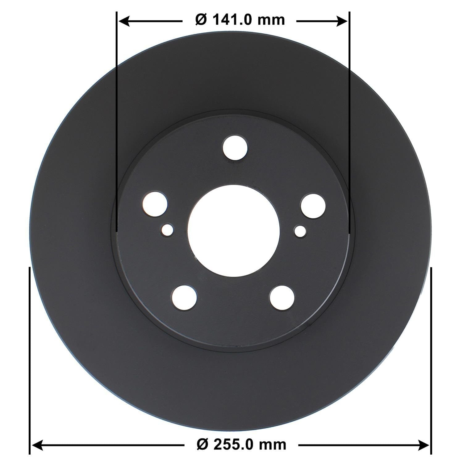 Gold Disc Brake Rotor 44662DG