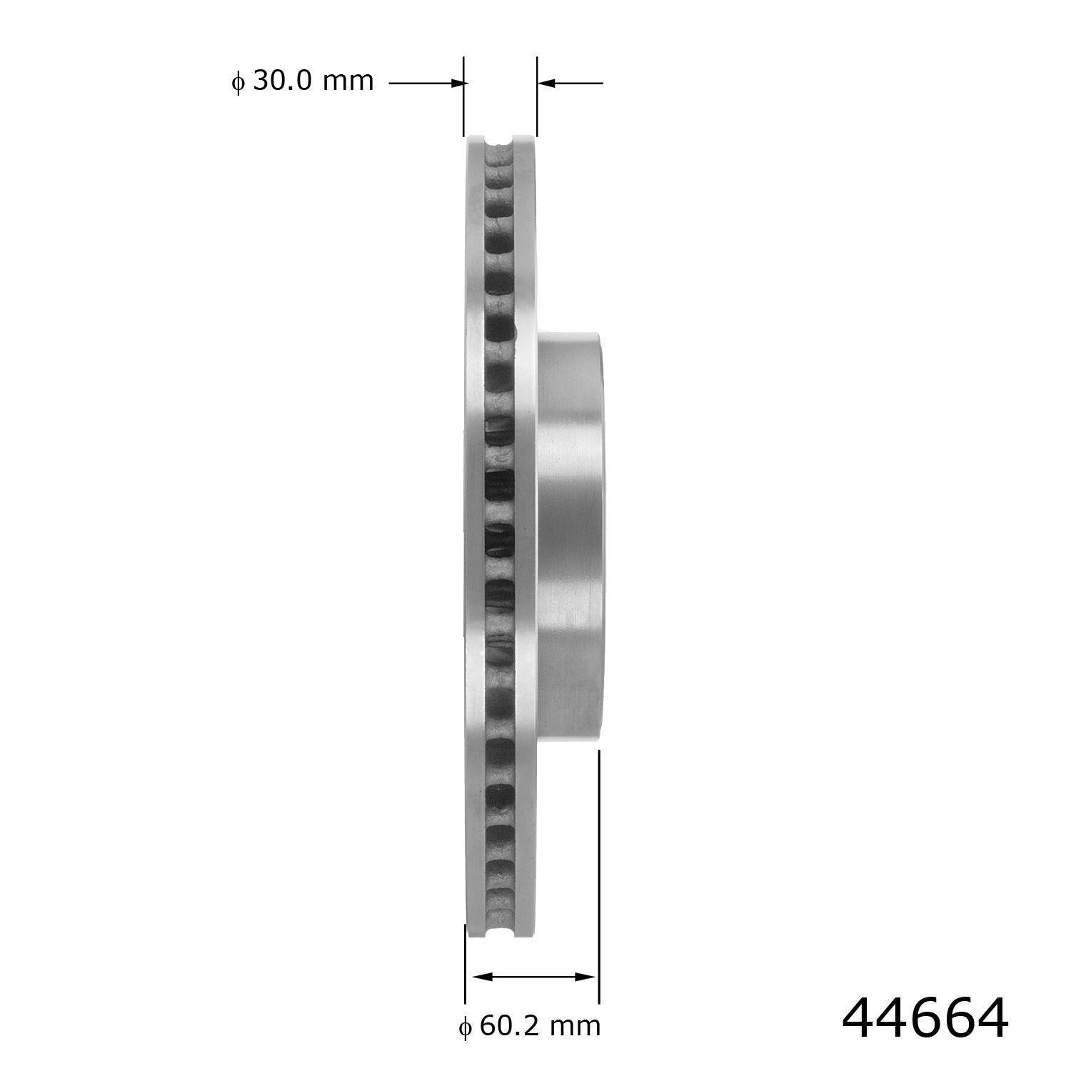 Disc Brake Rotor 44664