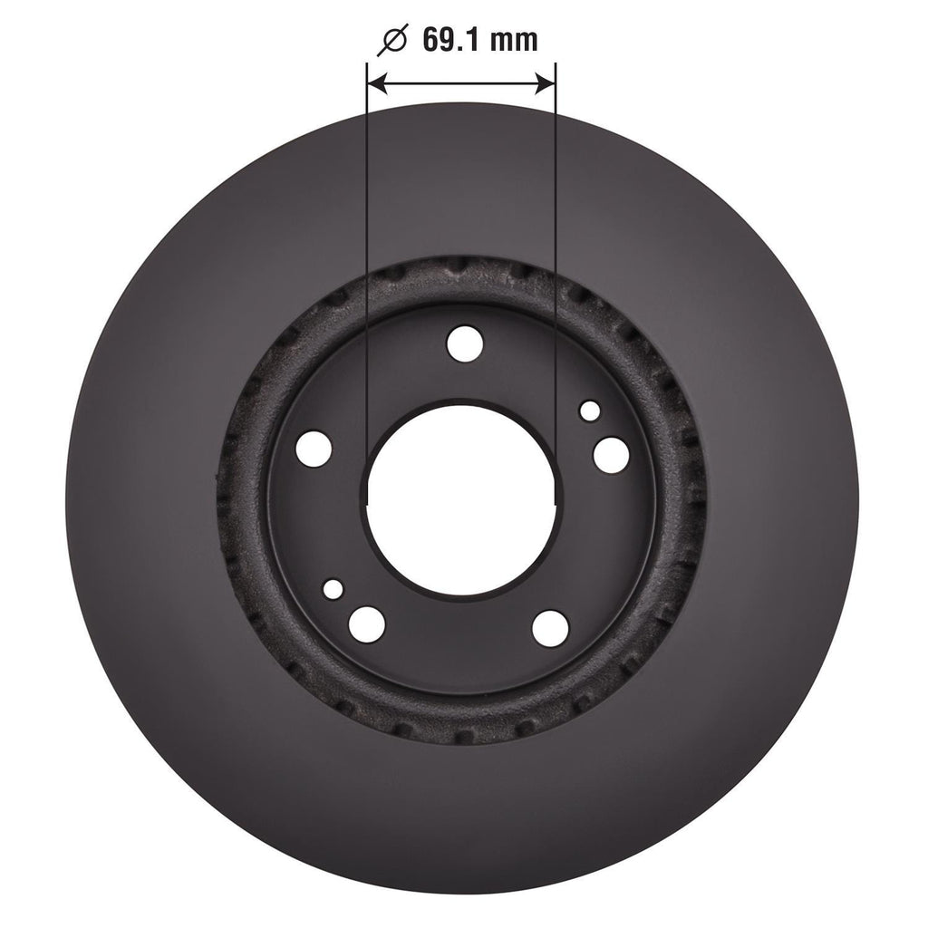 Gold Disc Brake Rotor 44689DG