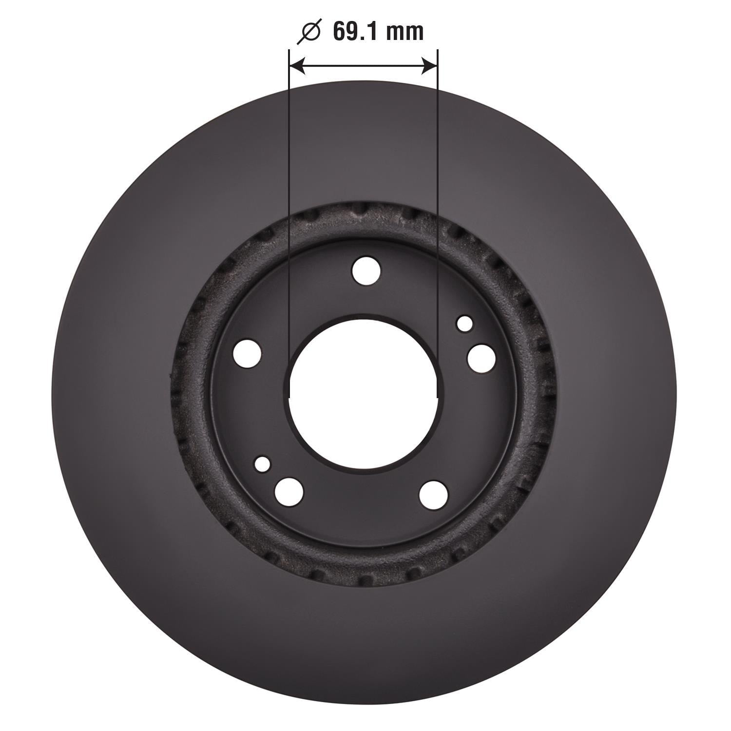 Gold Disc Brake Rotor 44689DG