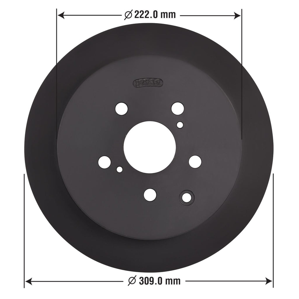 Gold Disc Brake Rotor 44691DG