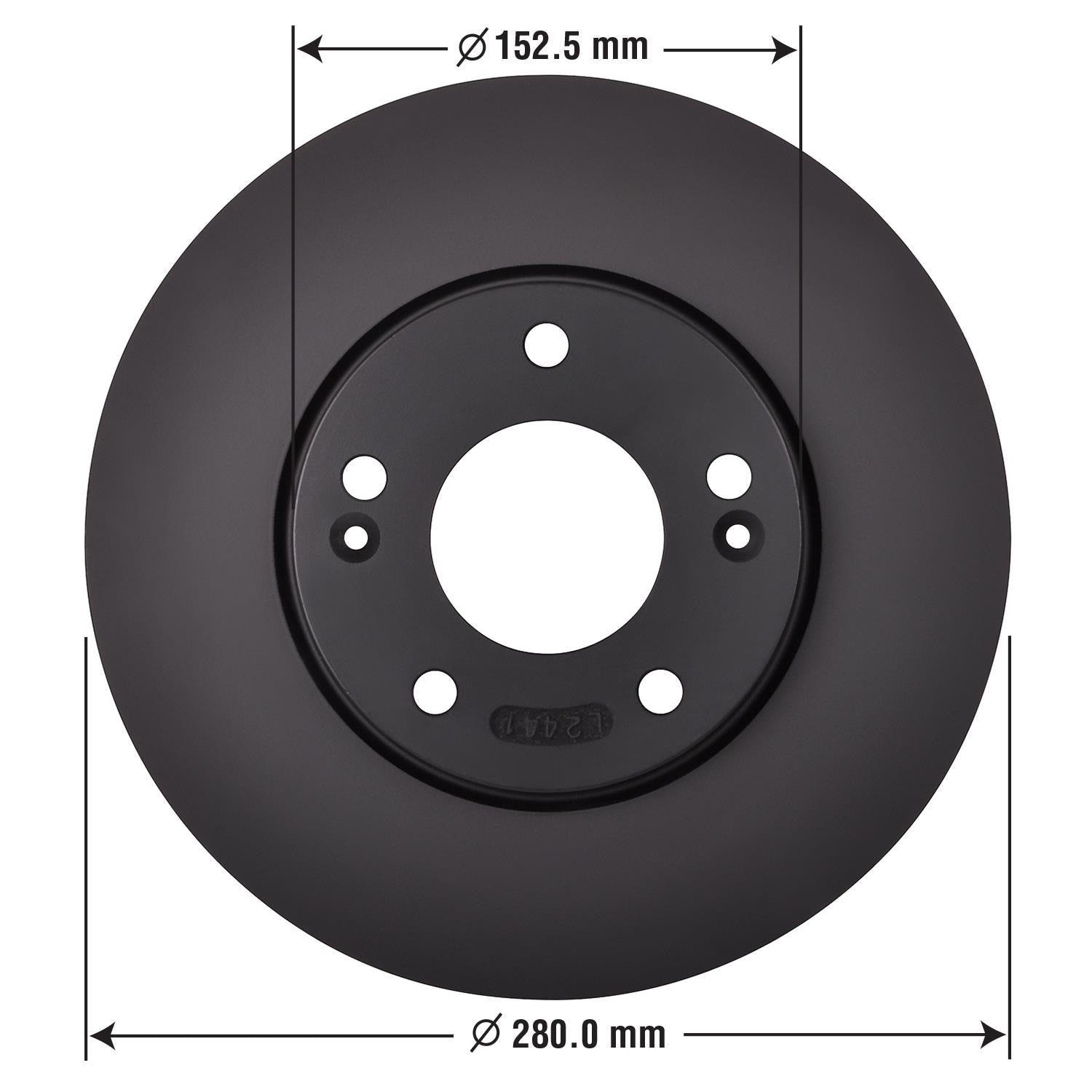Gold Disc Brake Rotor 44700DG