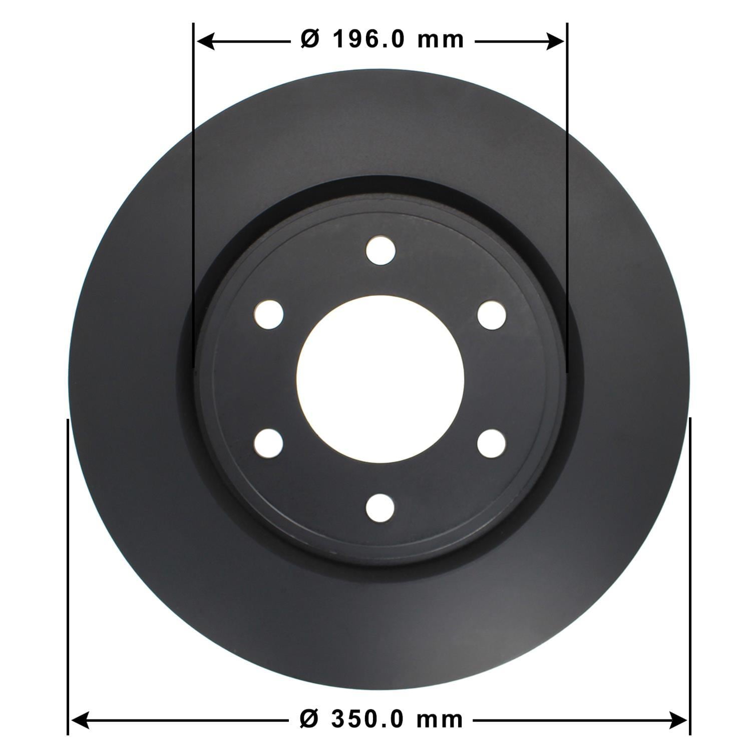 Gold Disc Brake Rotor 44722DG