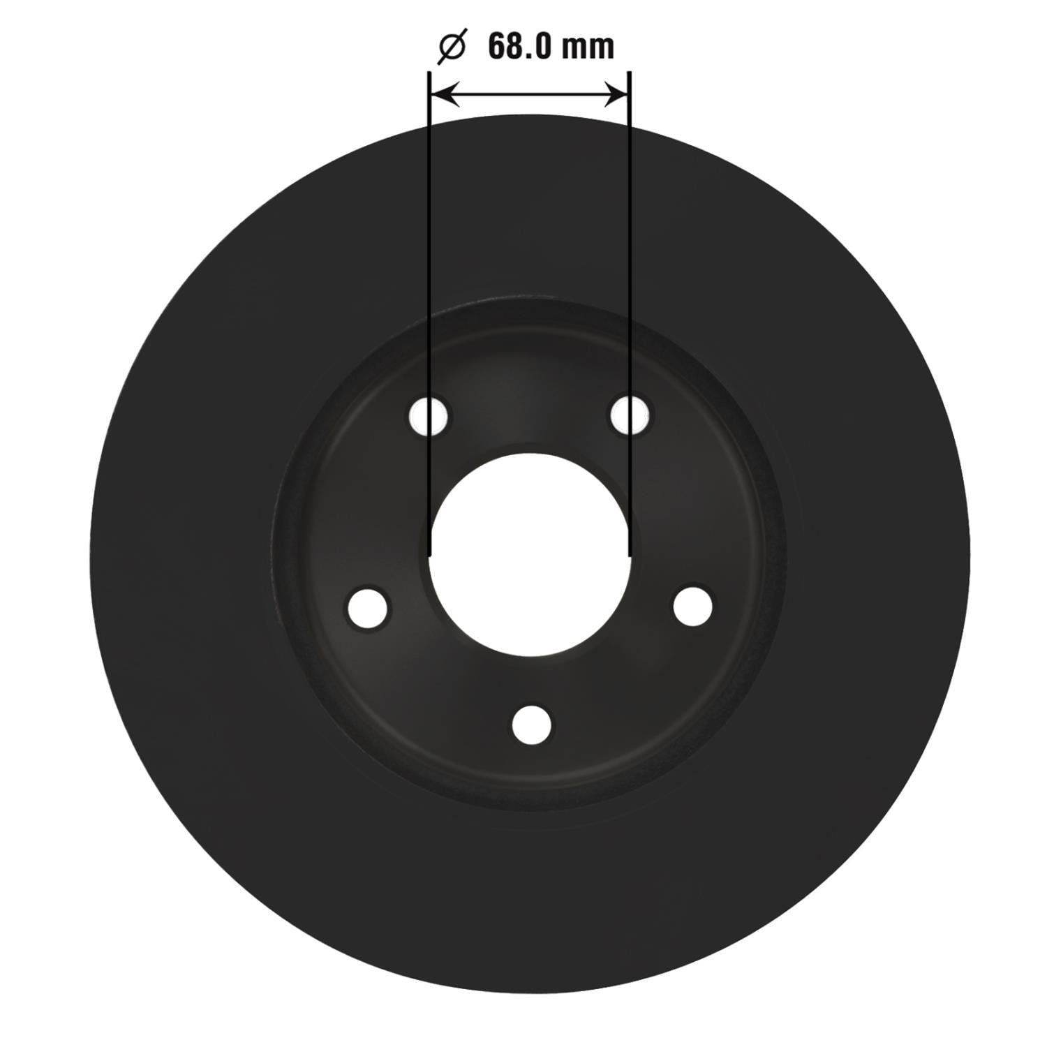 Gold Disc Brake Rotor 44723DG