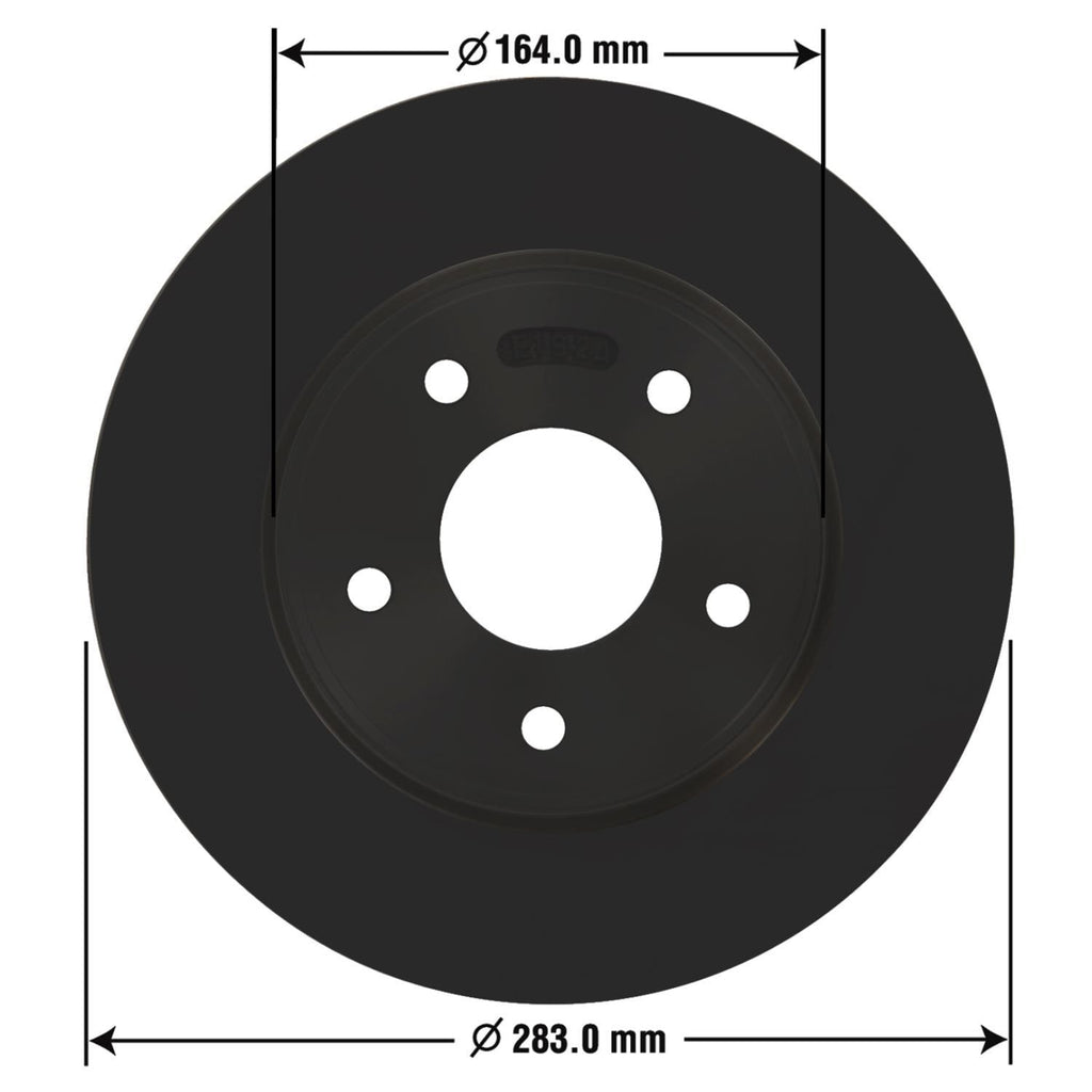 Gold Disc Brake Rotor 44723DG