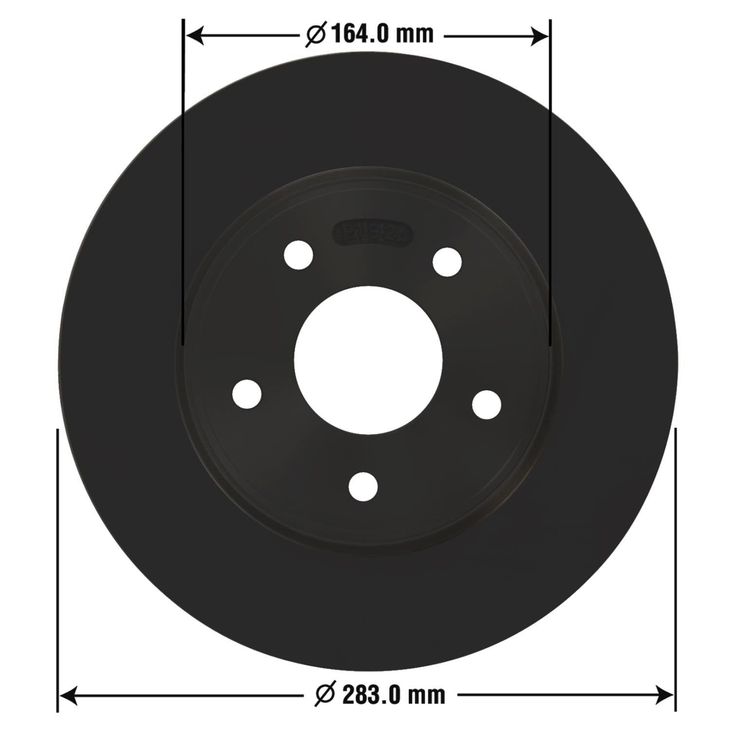 Gold Disc Brake Rotor 44723DG