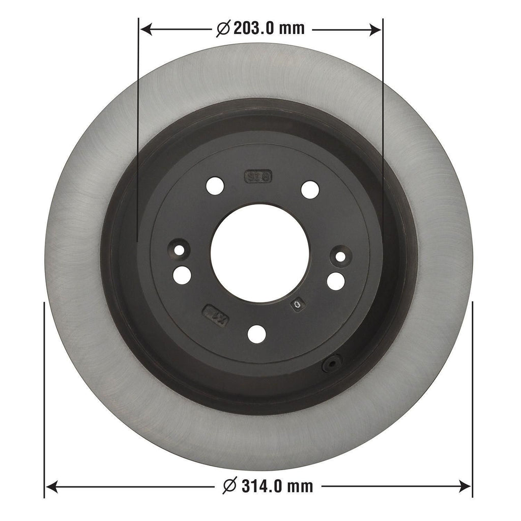 Disc Brake Rotor 44724