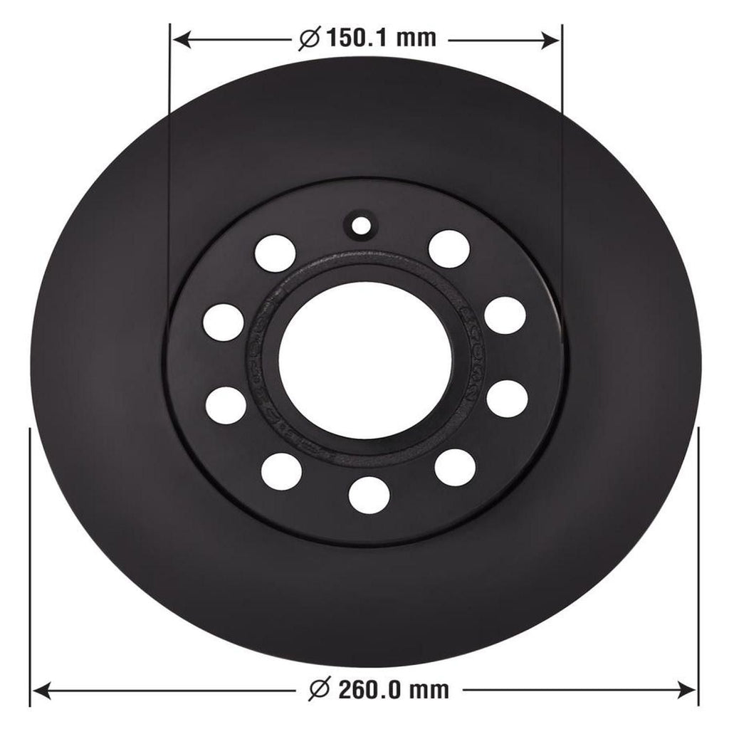 Gold Disc Brake Rotor 45113DG