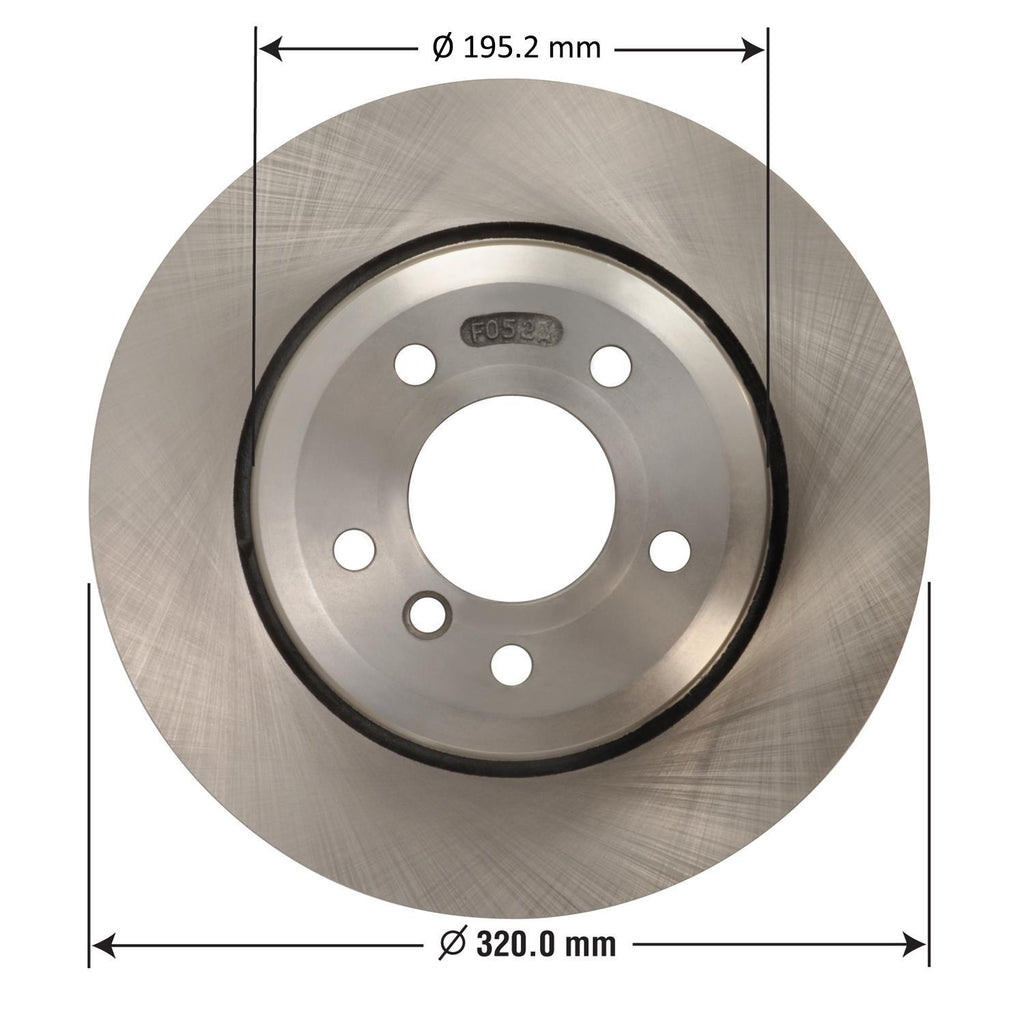 Disc Brake Rotor 45406