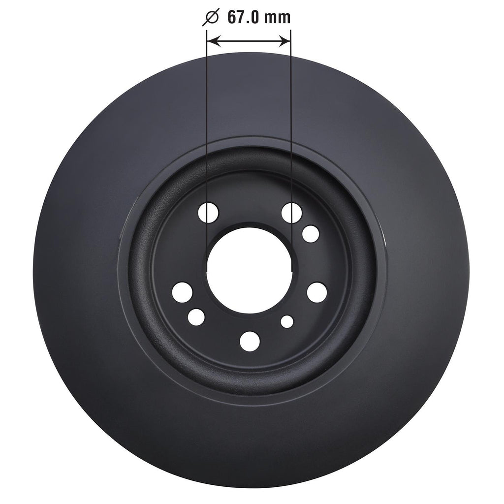 Gold Disc Brake Rotor 45413DG