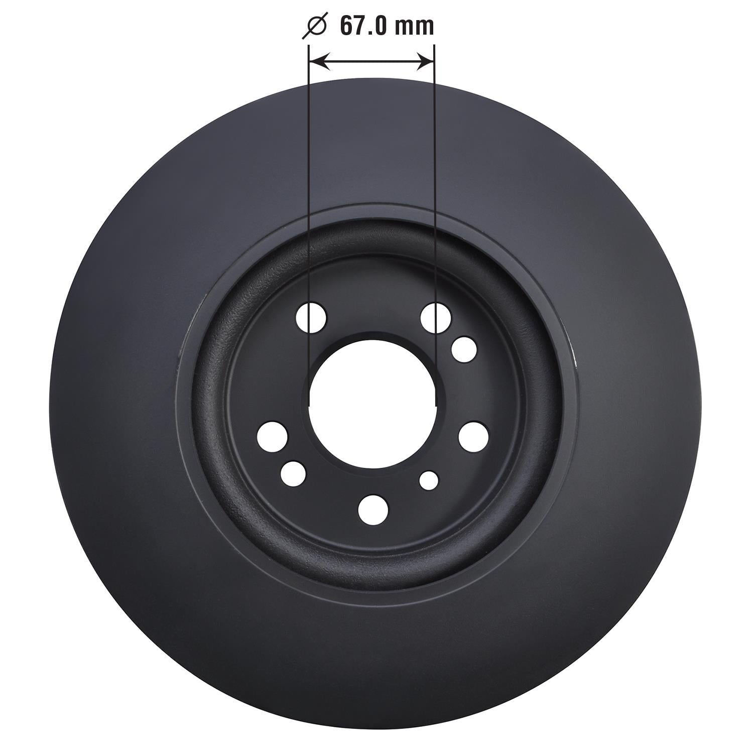 Gold Disc Brake Rotor 45413DG