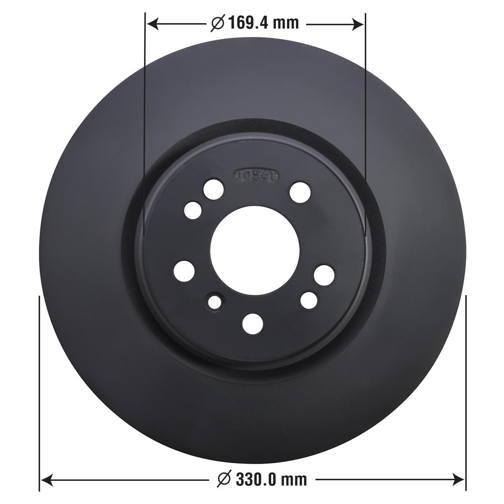 Gold Disc Brake Rotor 45413DG