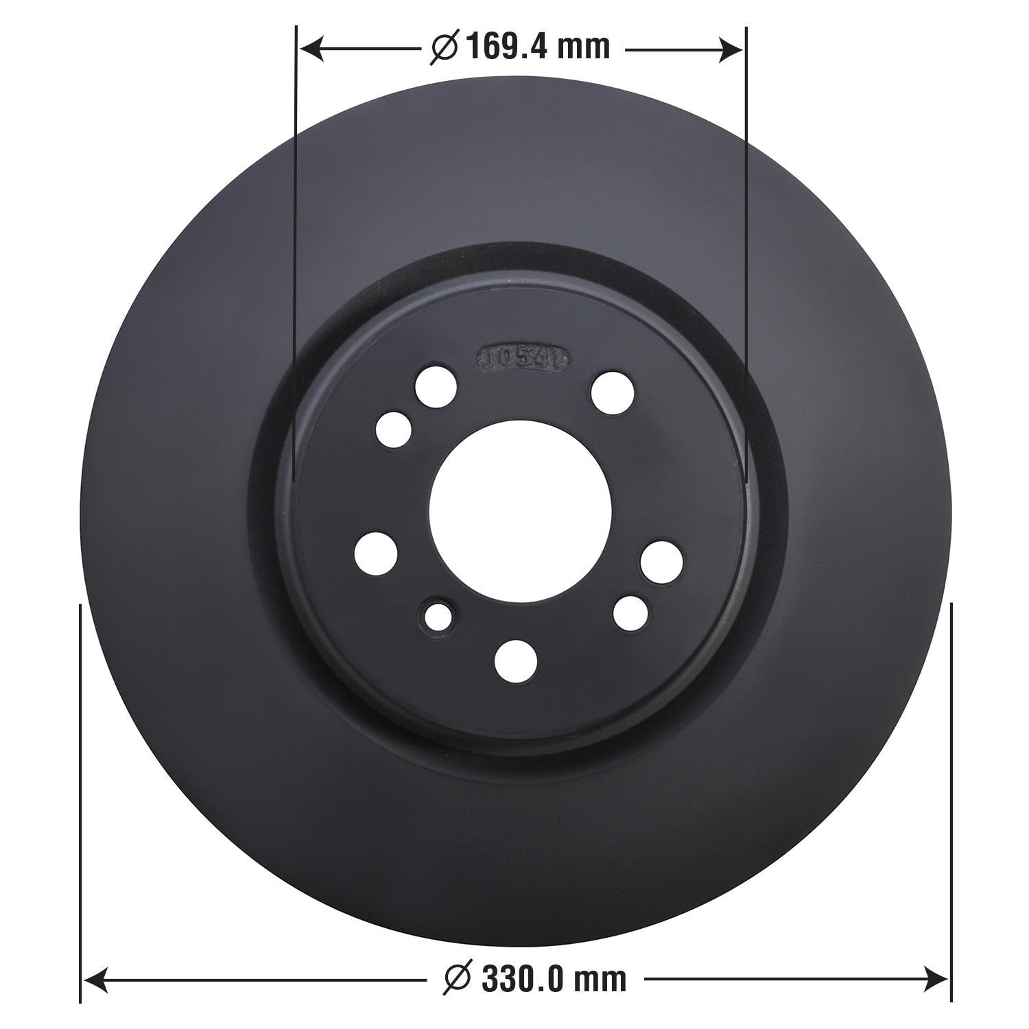 Gold Disc Brake Rotor 45413DG