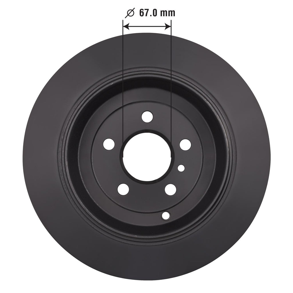 Gold Disc Brake Rotor 45416DG
