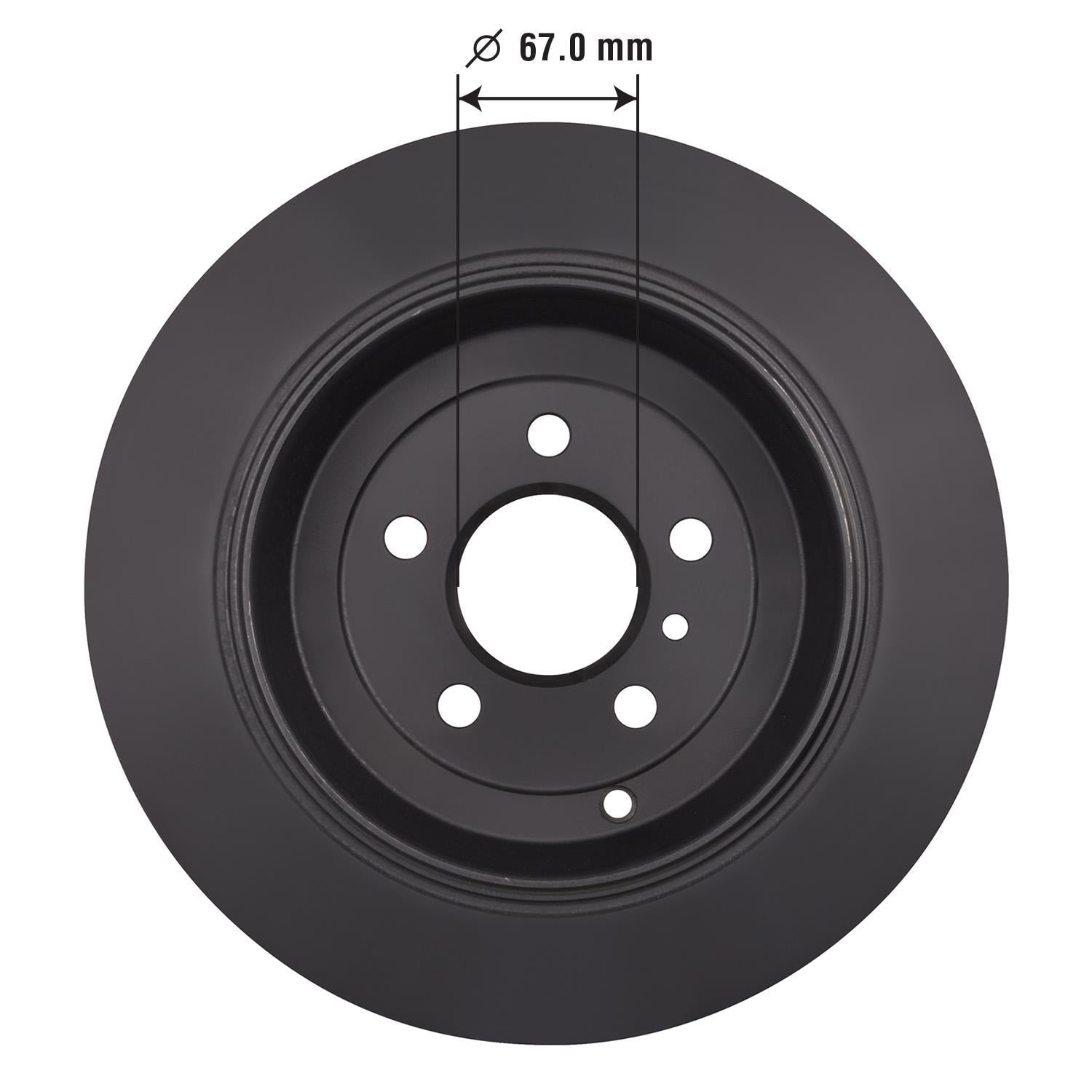 Gold Disc Brake Rotor 45416DG