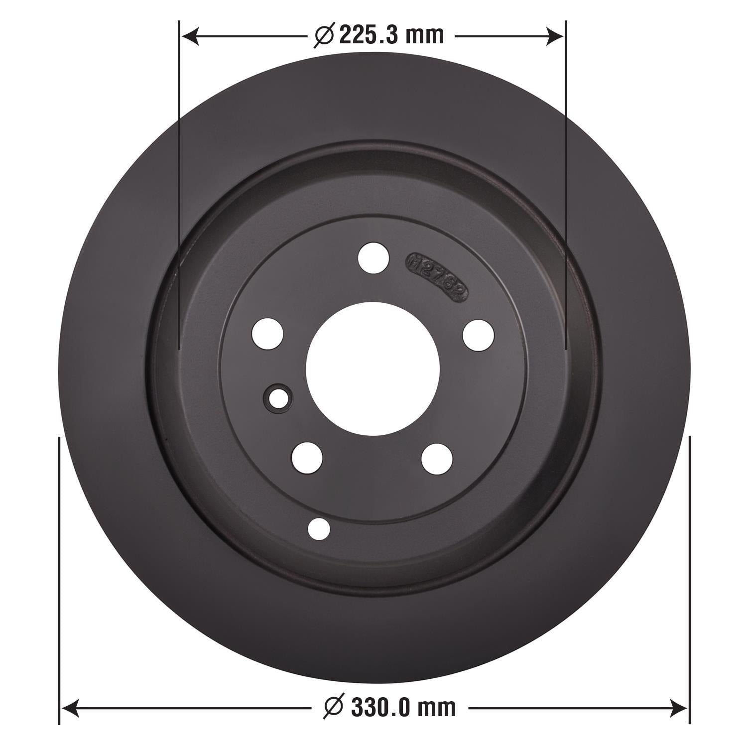 Gold Disc Brake Rotor 45416DG