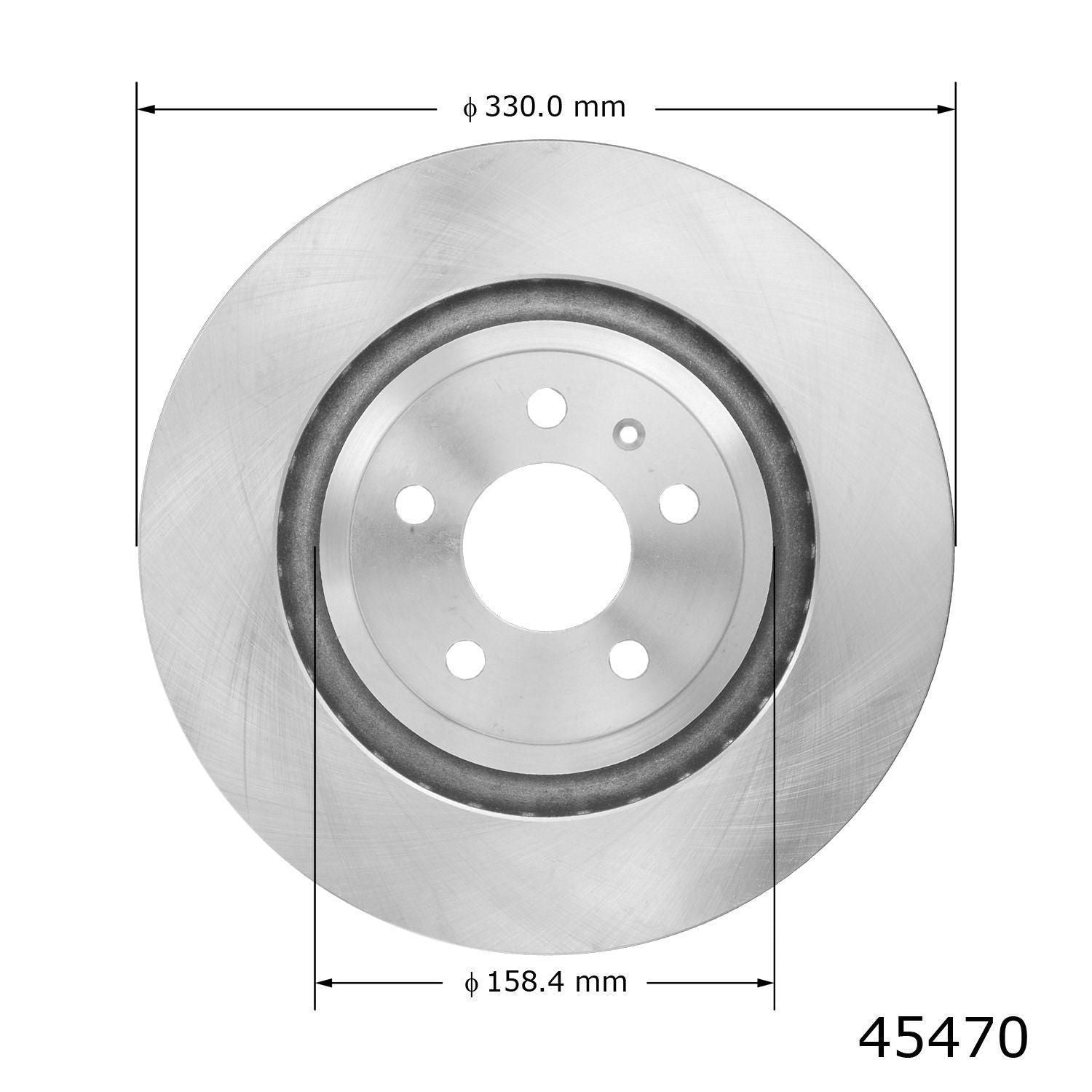 Disc Brake Rotor 45470