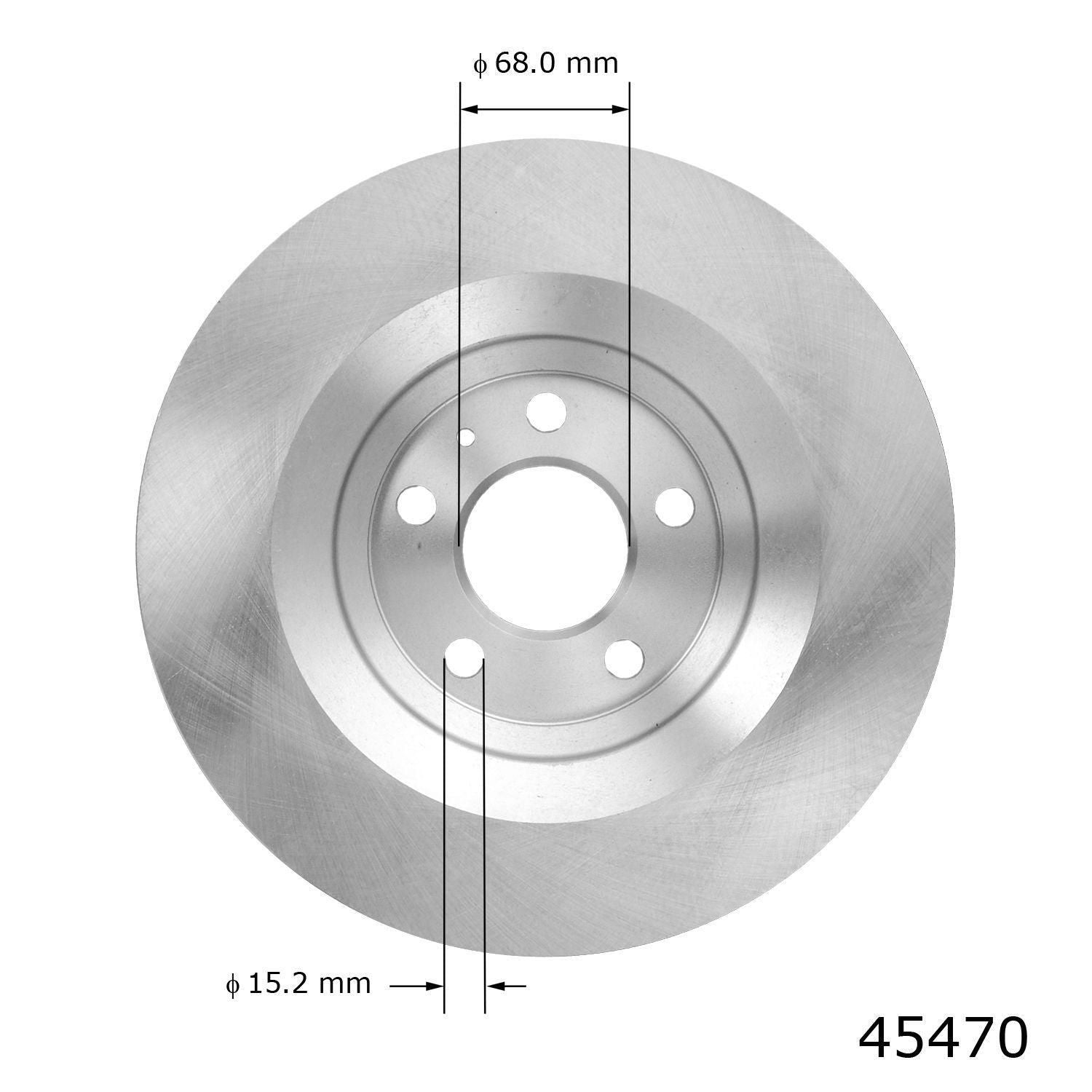Disc Brake Rotor 45470