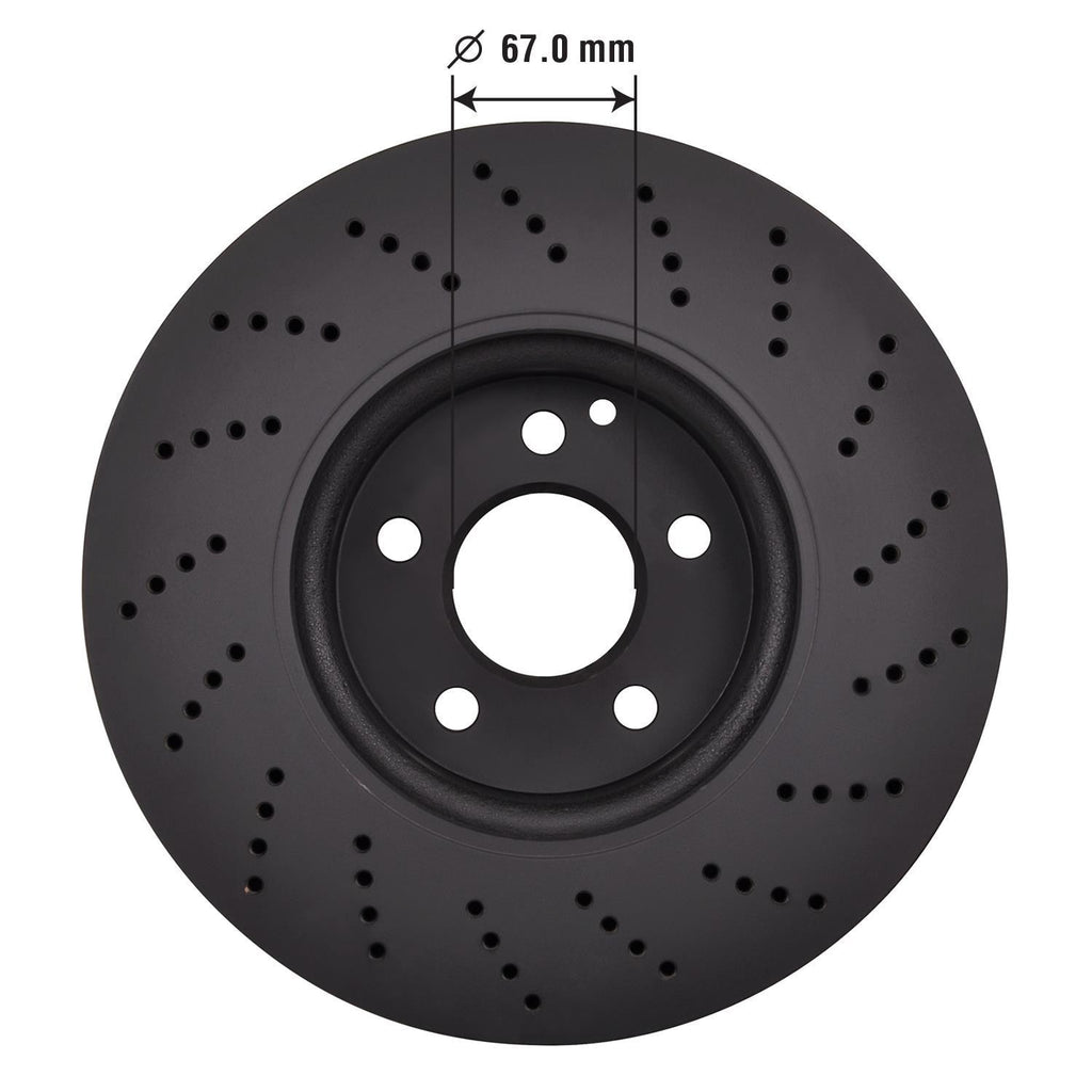 Gold Disc Brake Rotor 45471DG