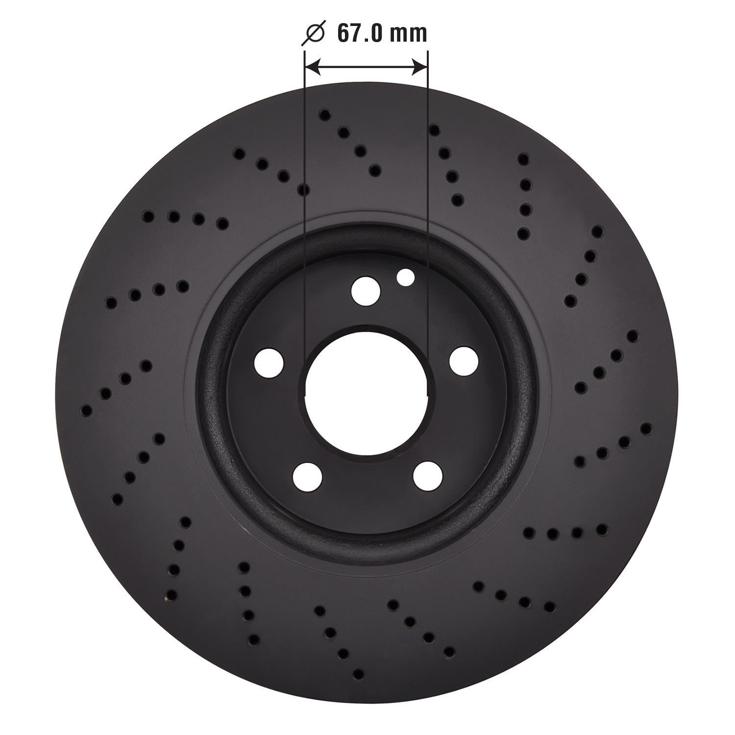 Gold Disc Brake Rotor 45471DG