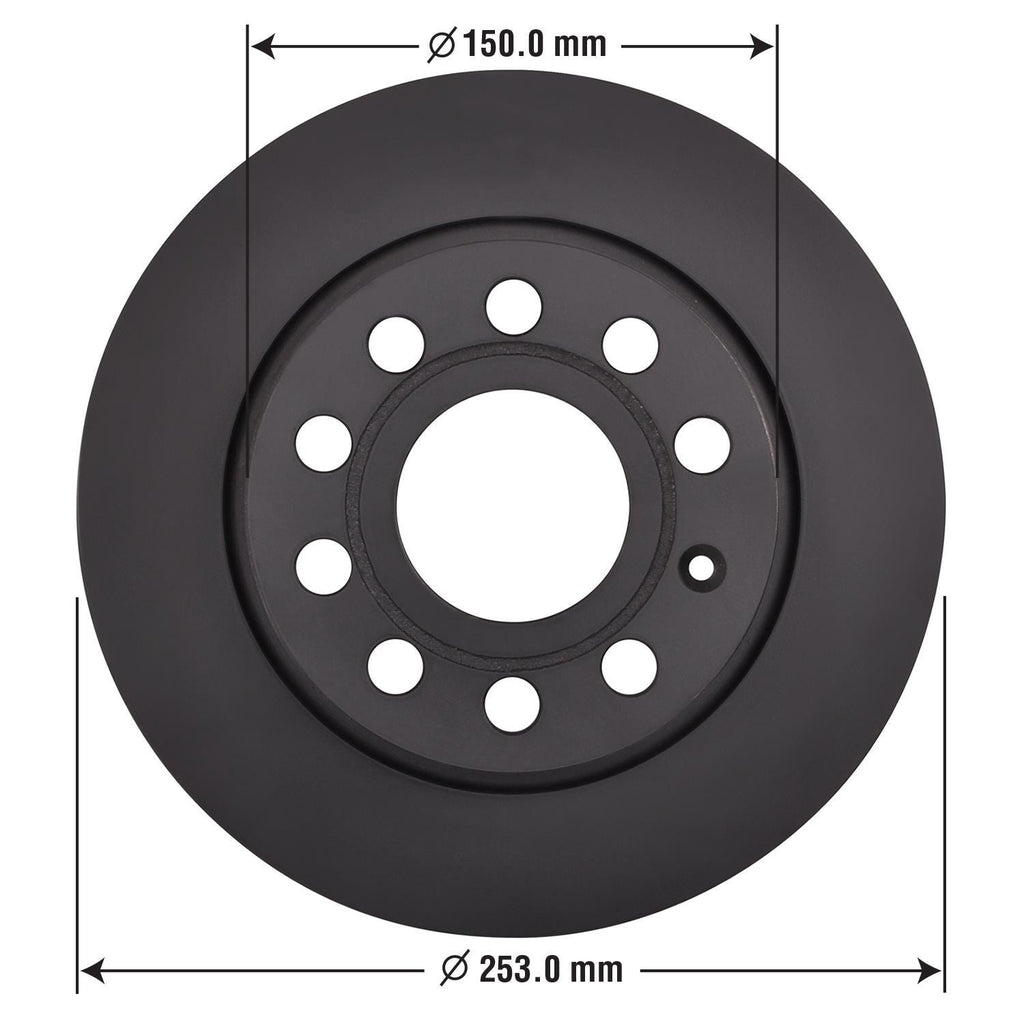 Gold Disc Brake Rotor 45607DG
