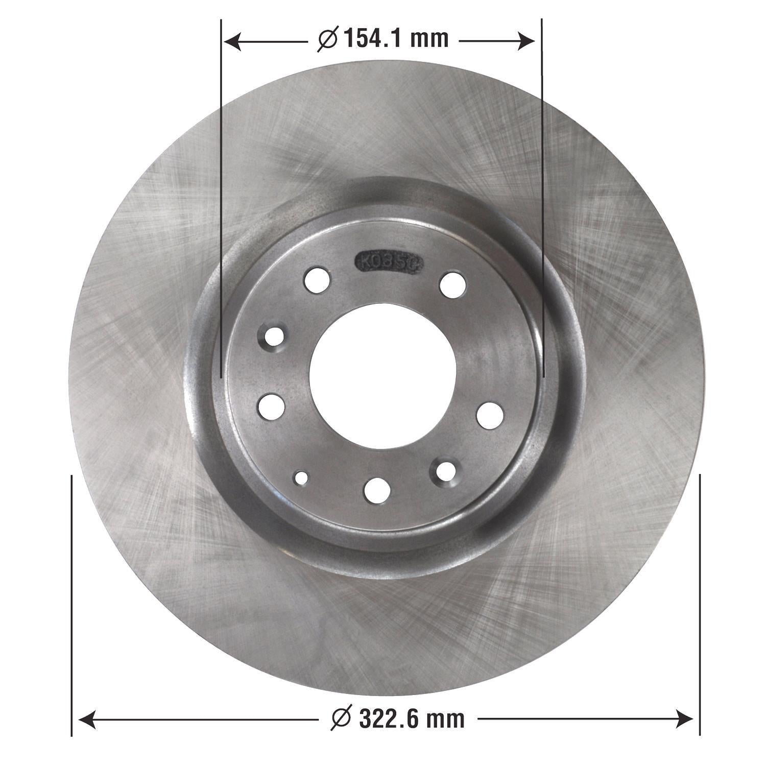 Disc Brake Rotor 50002