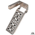 End Jeep Leg Fatigue | Stainless Steel Dead Pedal, JK Wrangler