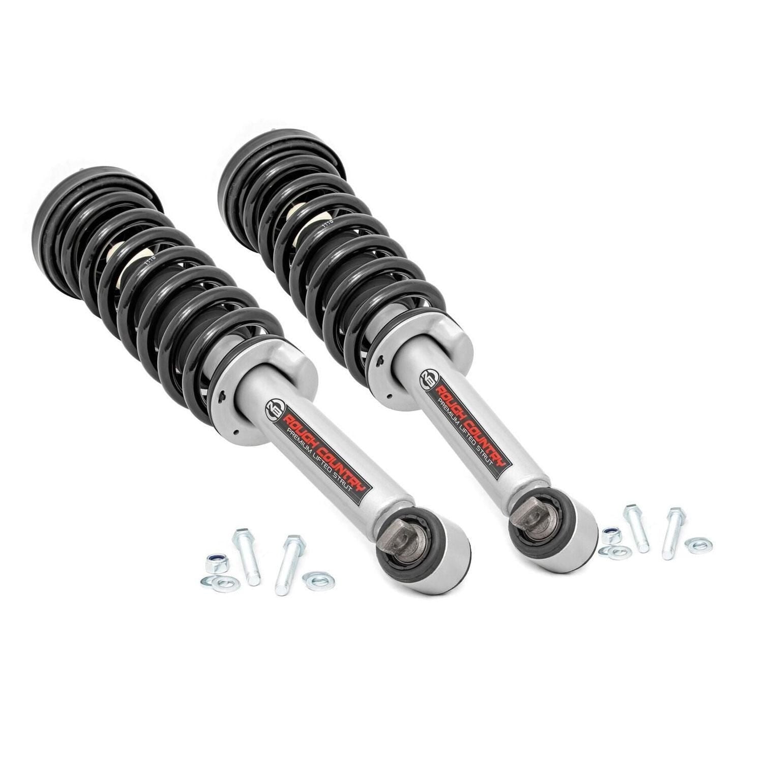 Rough Country Loaded Strut Pair 3in Ford F-150 4WD (2014-2024) 501059