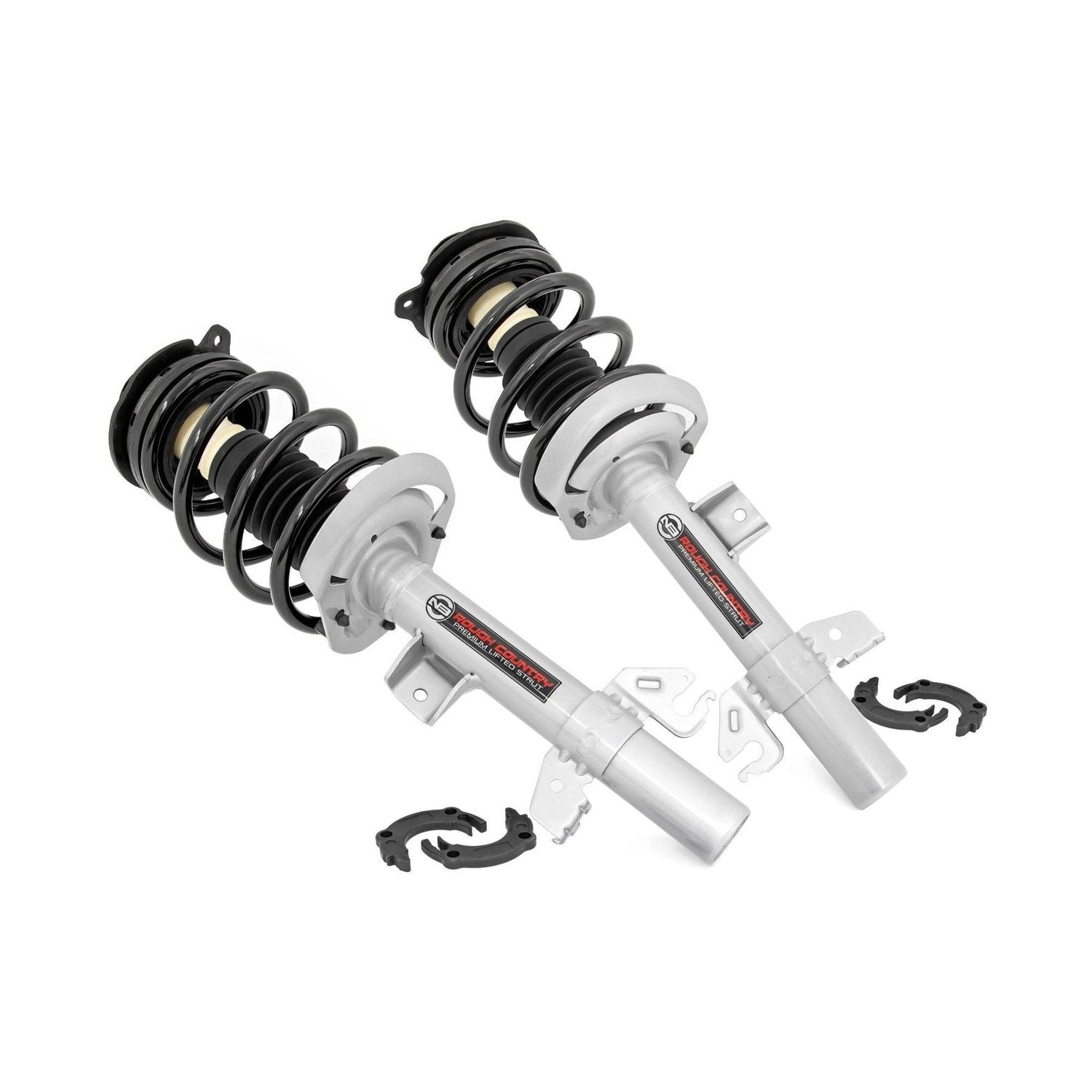 Rough Country Loaded Strut Pair 2in Lift Jeep Cherokee KL 2WD/4WD (2014-2023) 501111