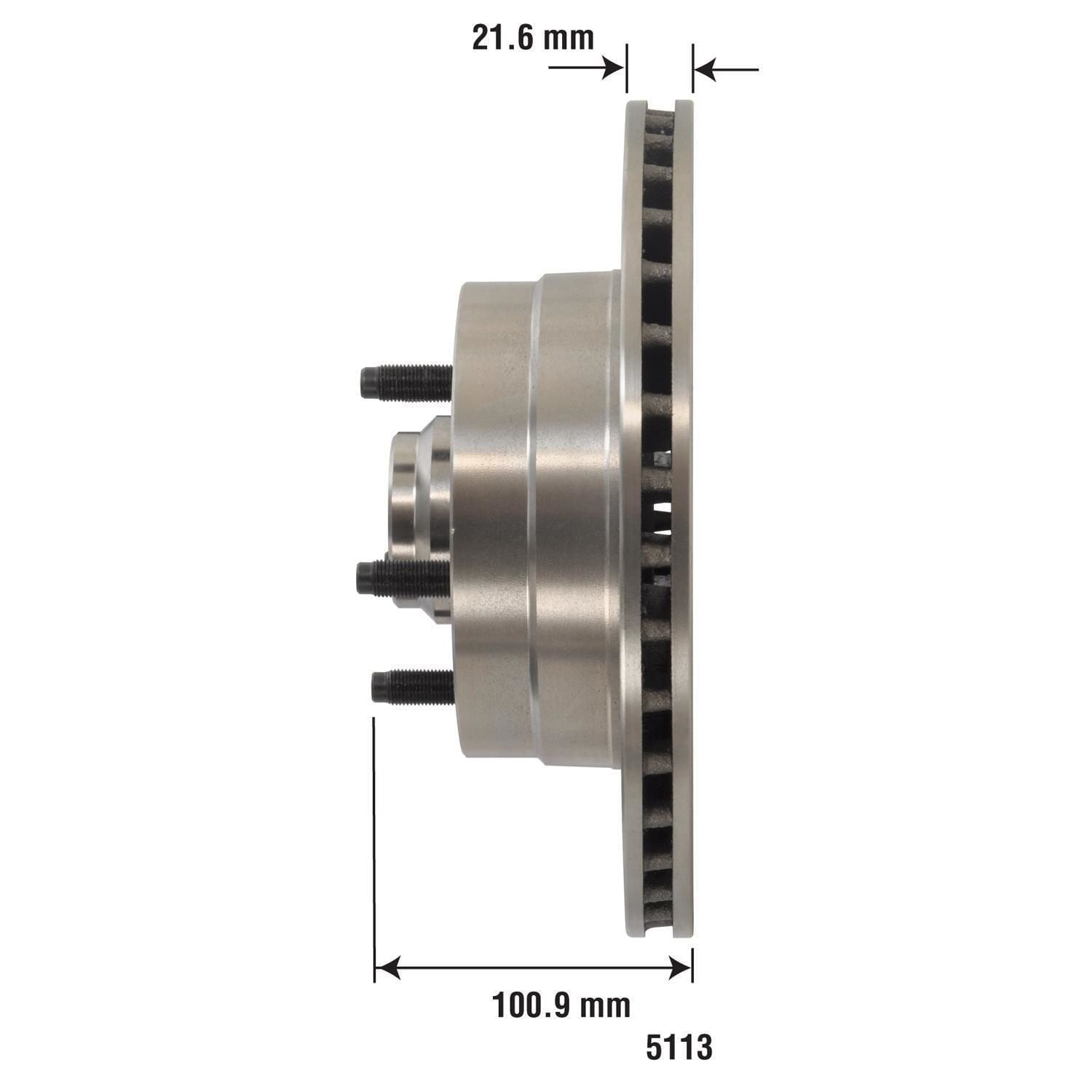 Disc Brake Rotor and Hub Assembly 5113