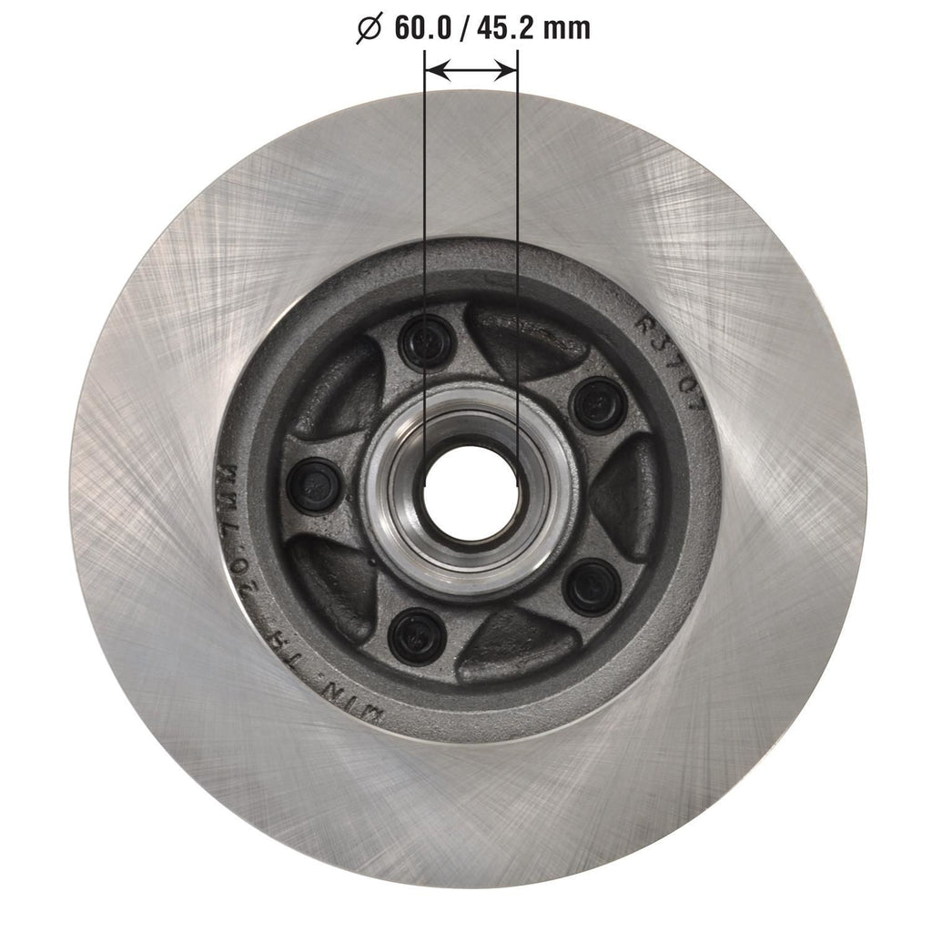 Disc Brake Rotor and Hub Assembly 5113