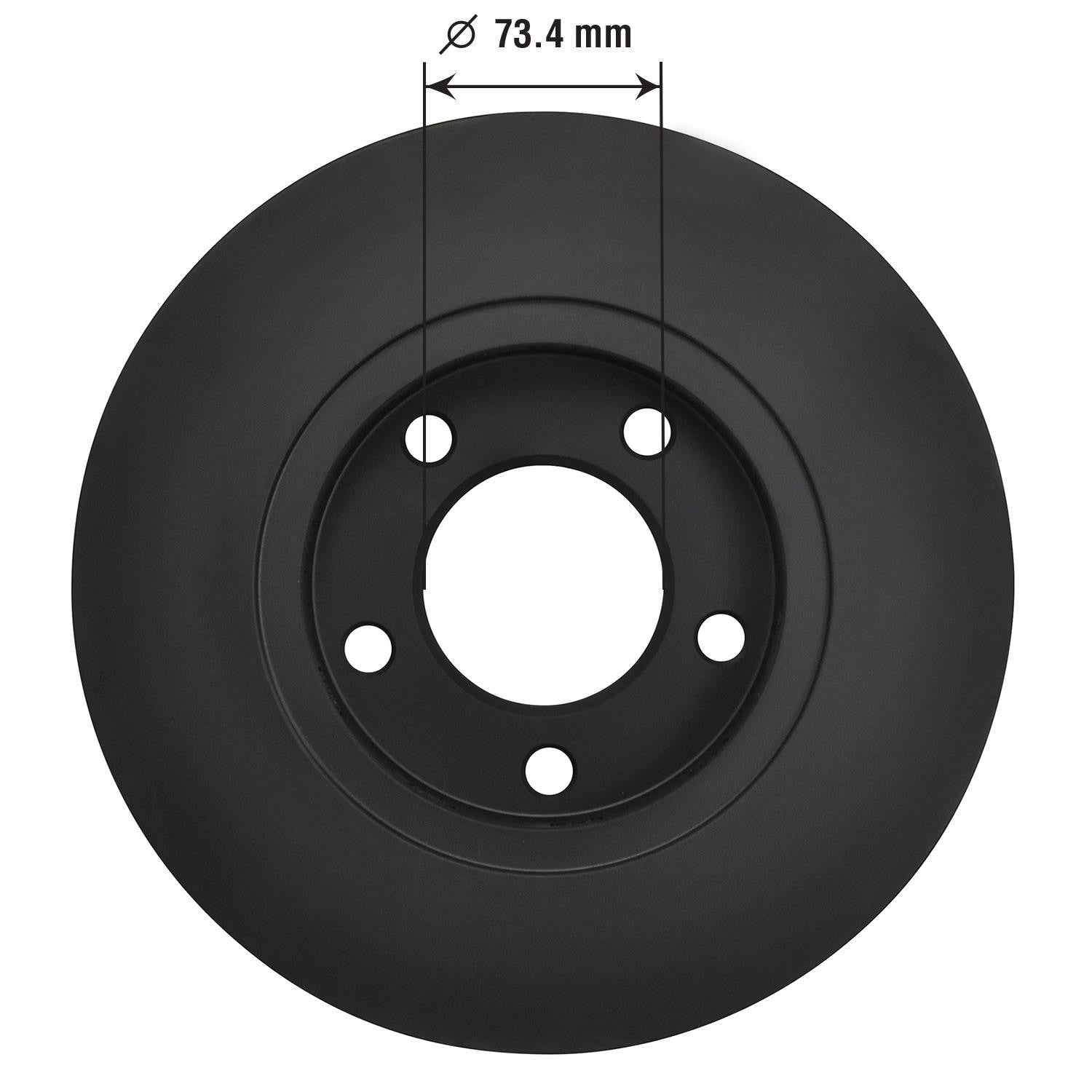 Gold Disc Brake Rotor 53002DG