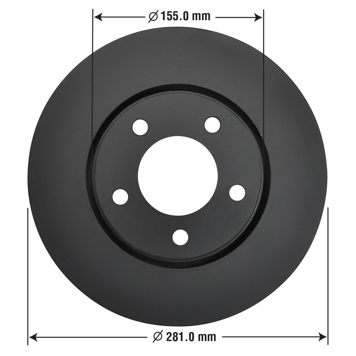 Gold Disc Brake Rotor 53002DG