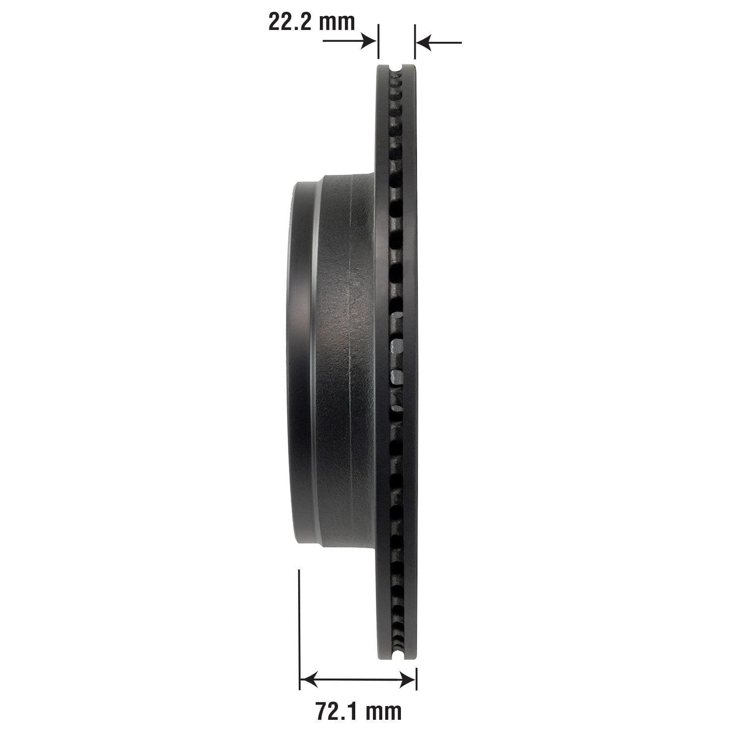 Gold Disc Brake Rotor 53006DG