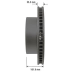 Severe Duty Disc Brake Rotor 53012SD