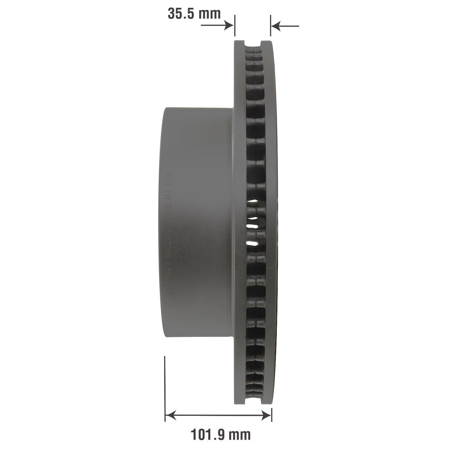 Severe Duty Disc Brake Rotor 53012SD