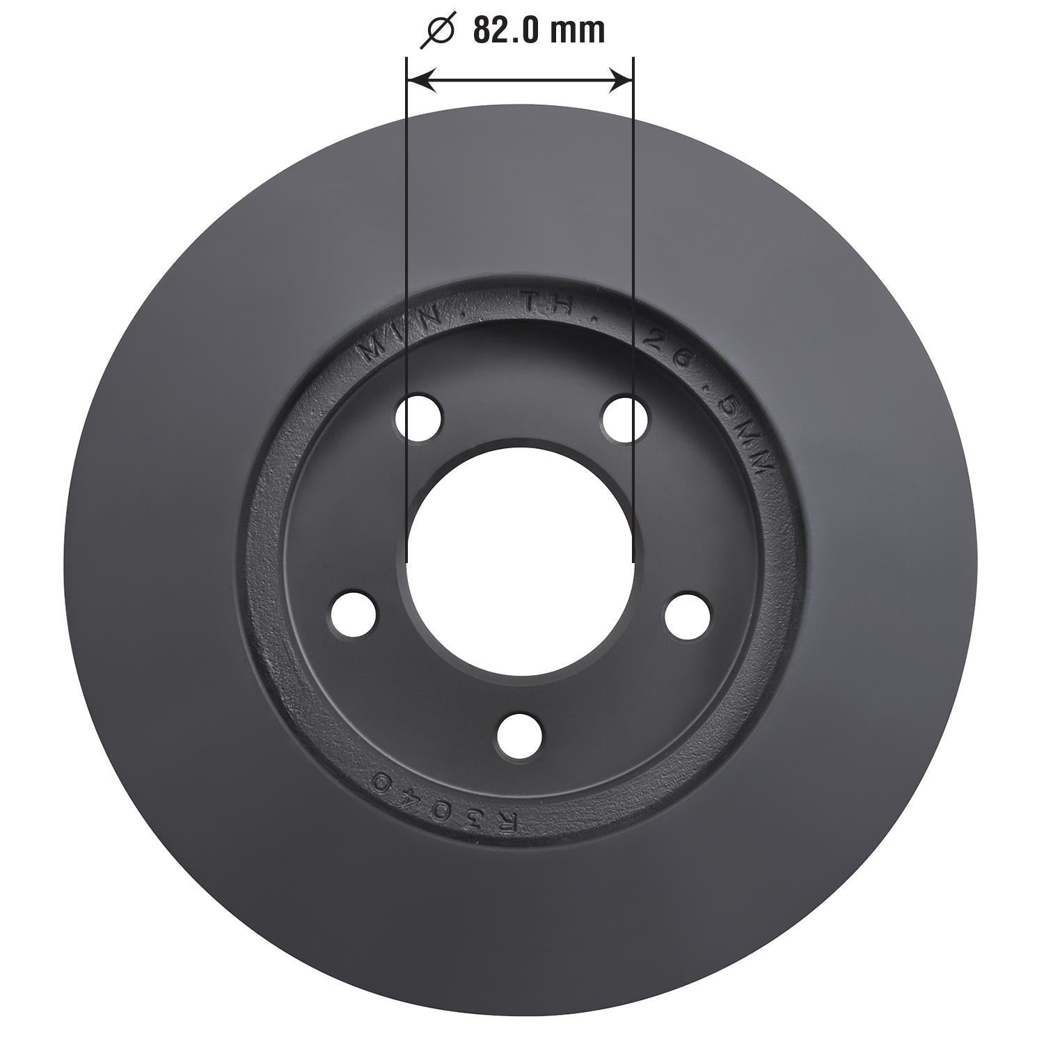 Gold Disc Brake Rotor 53019DG