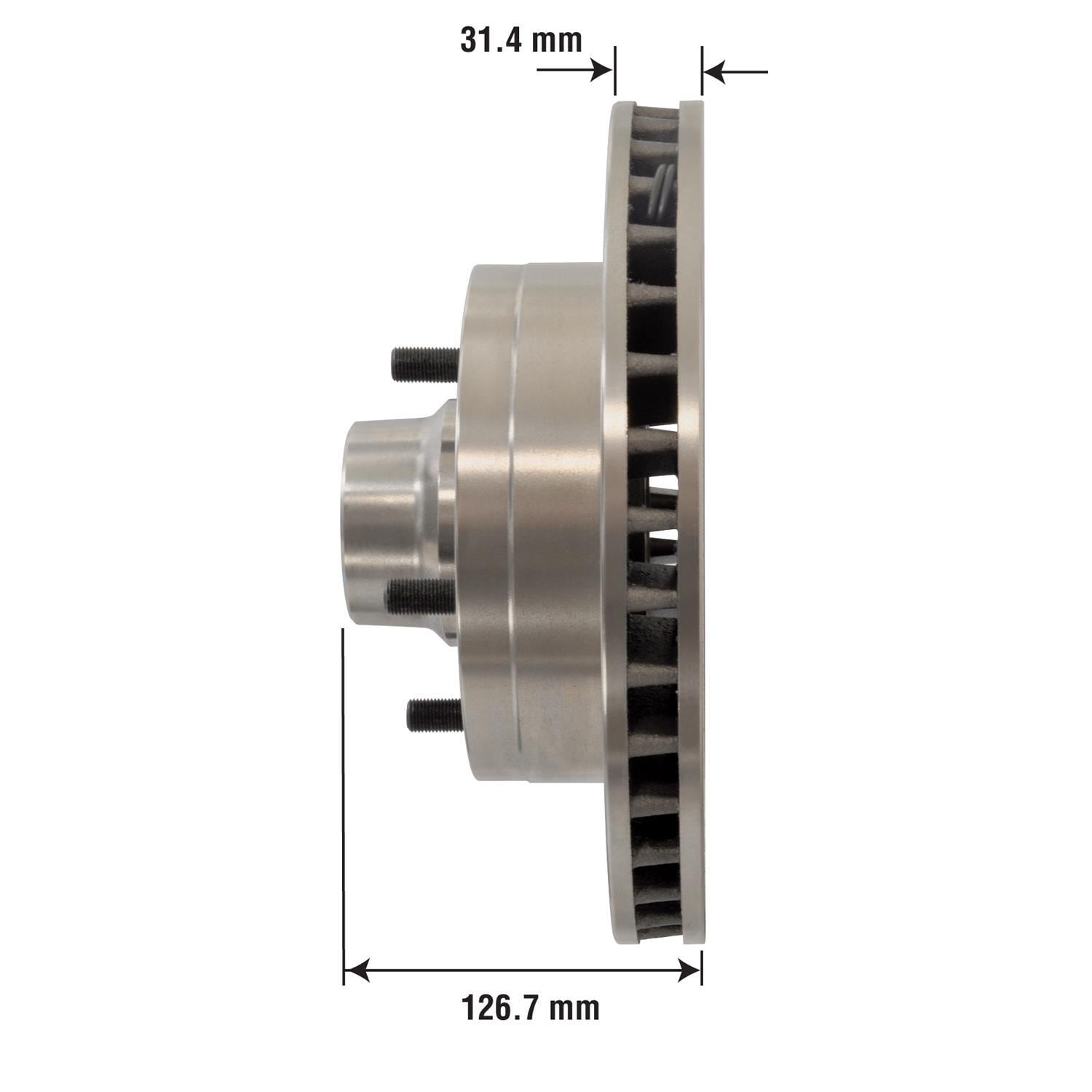 Disc Brake Rotor and Hub Assembly 5333
