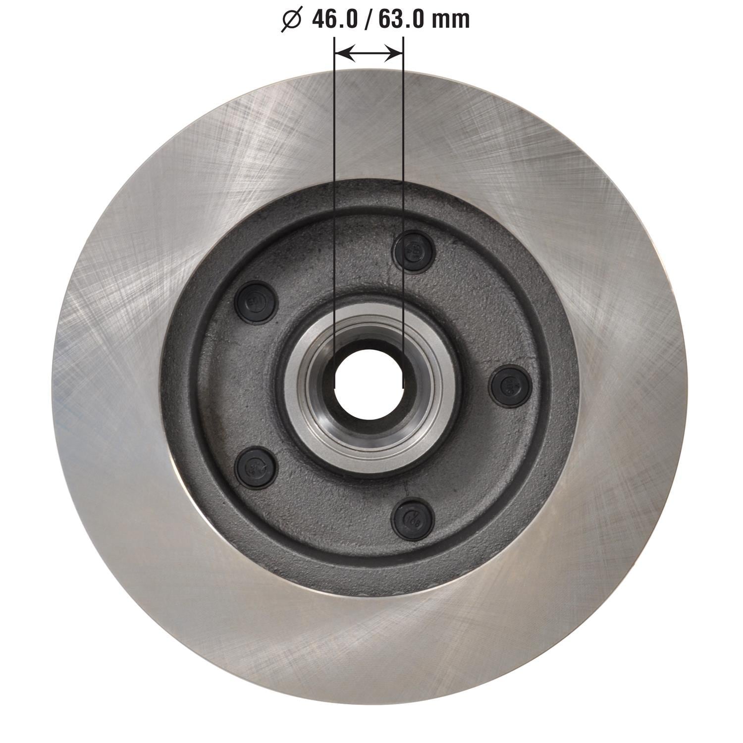 Disc Brake Rotor and Hub Assembly 5333