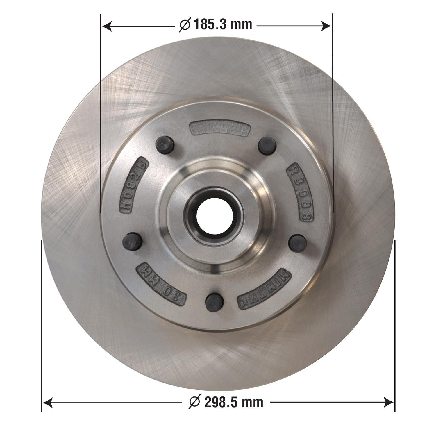 Disc Brake Rotor and Hub Assembly 5333