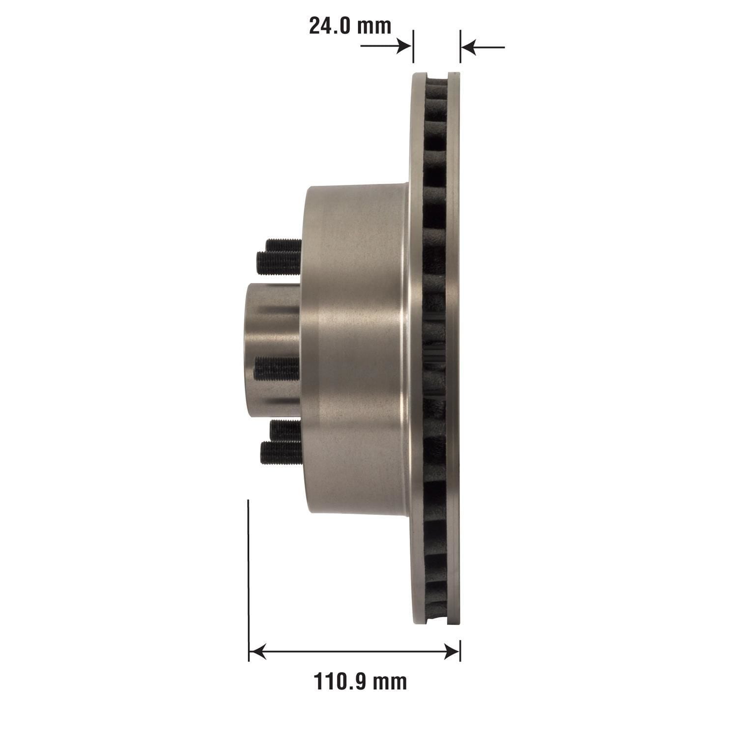 Disc Brake Rotor and Hub Assembly 5363