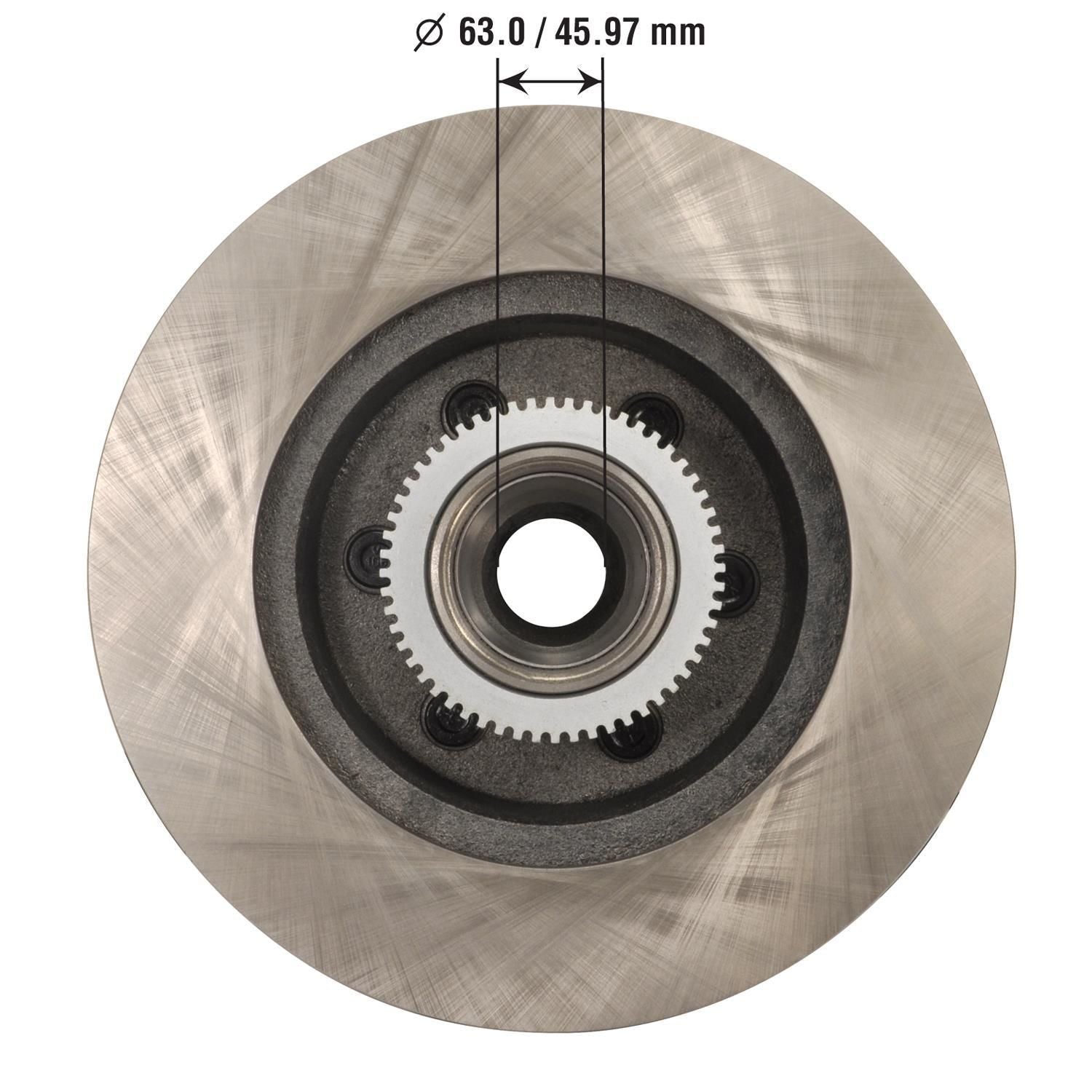 Disc Brake Rotor and Hub Assembly 5363