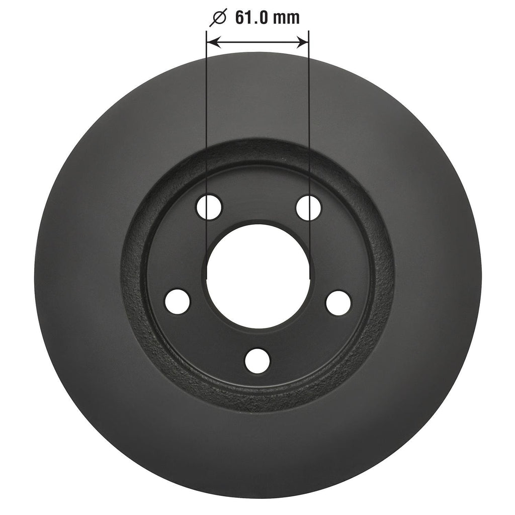 Gold Disc Brake Rotor 5371DG