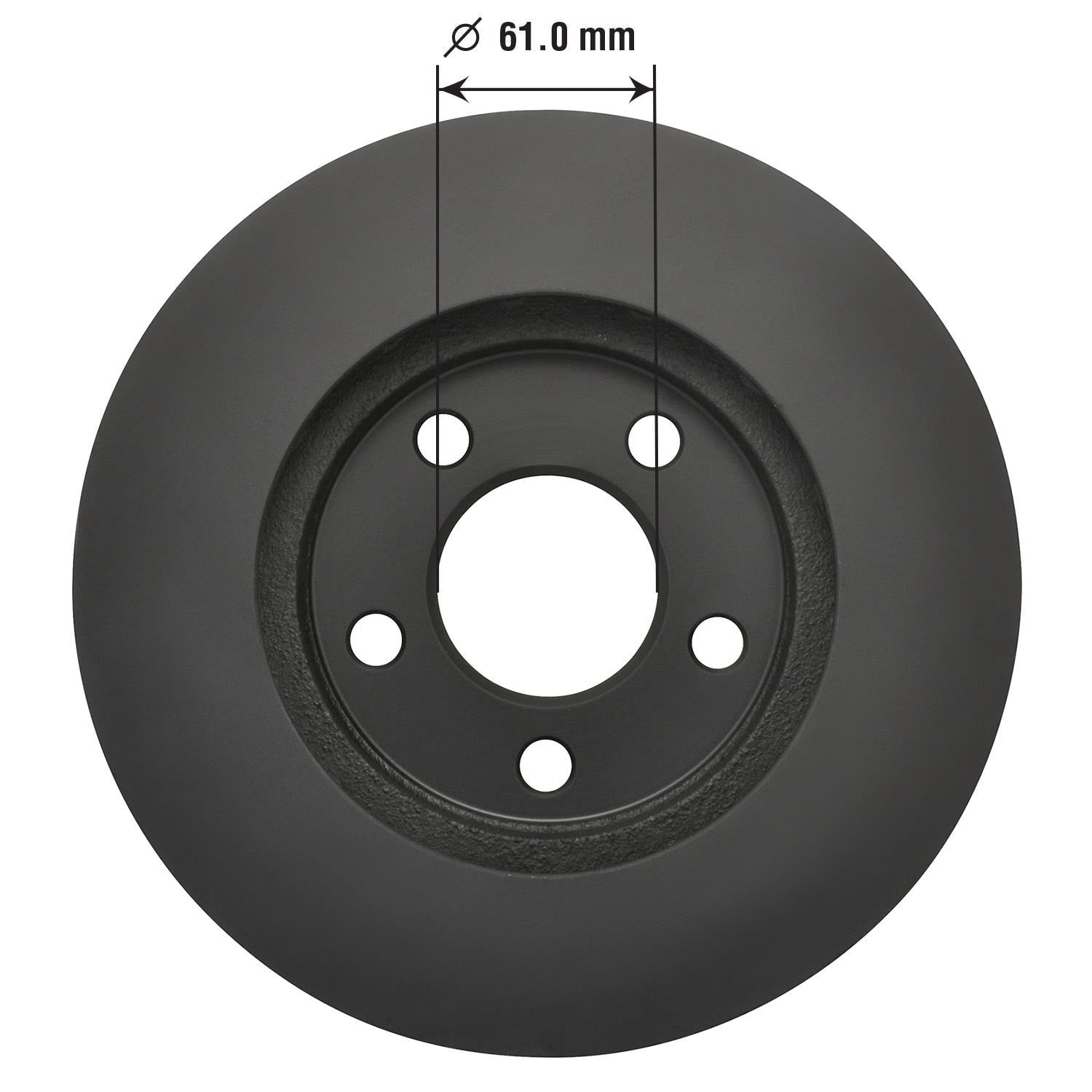 Gold Disc Brake Rotor 5371DG