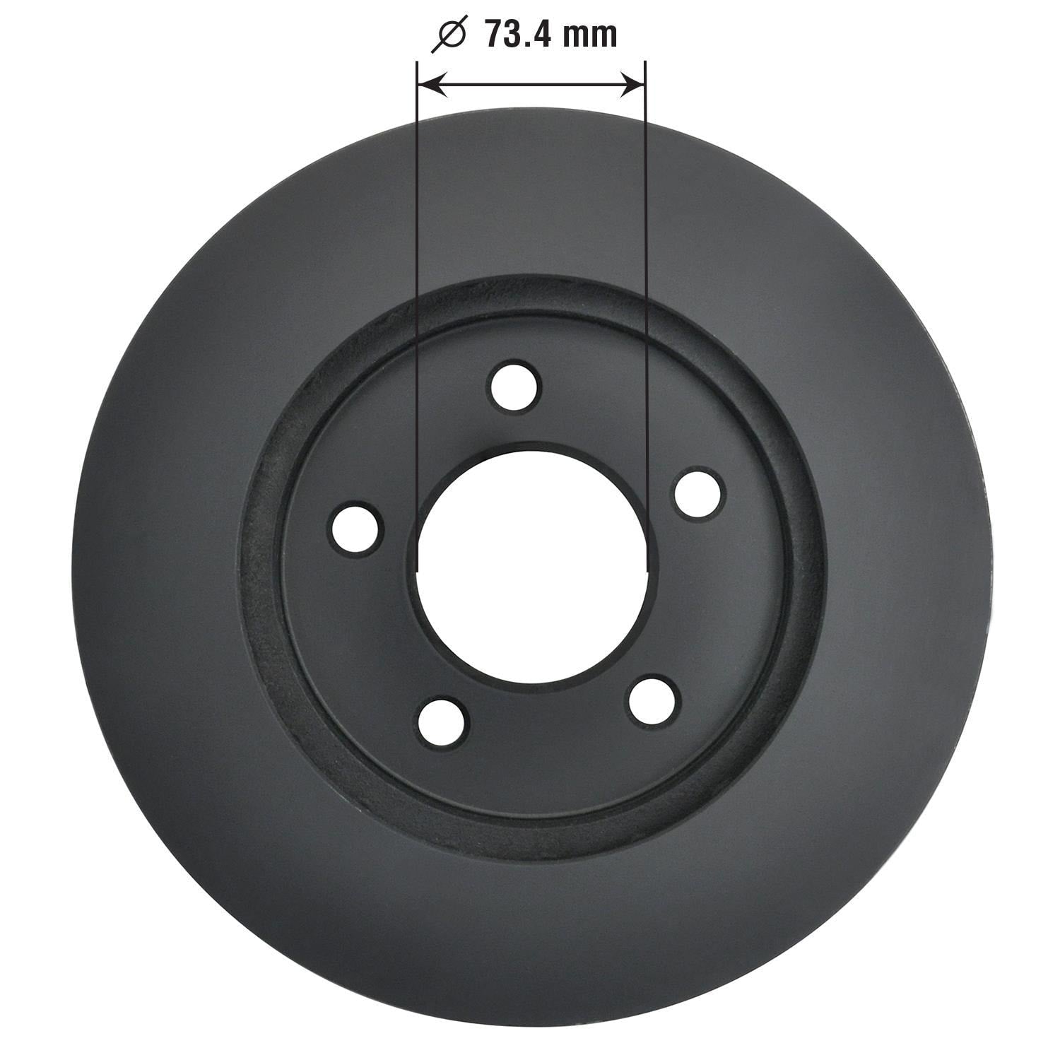 Gold Disc Brake Rotor 5373DG