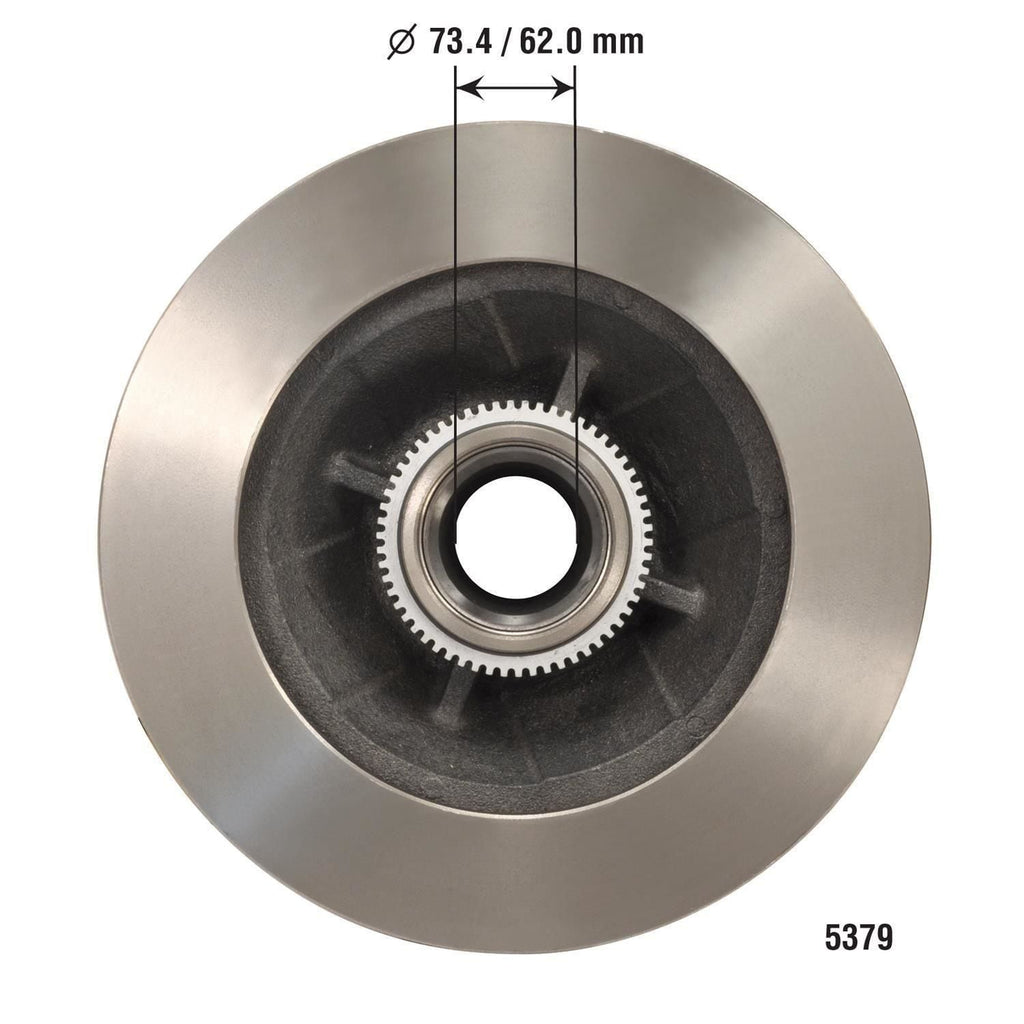 Disc Brake Rotor and Hub Assembly 5379