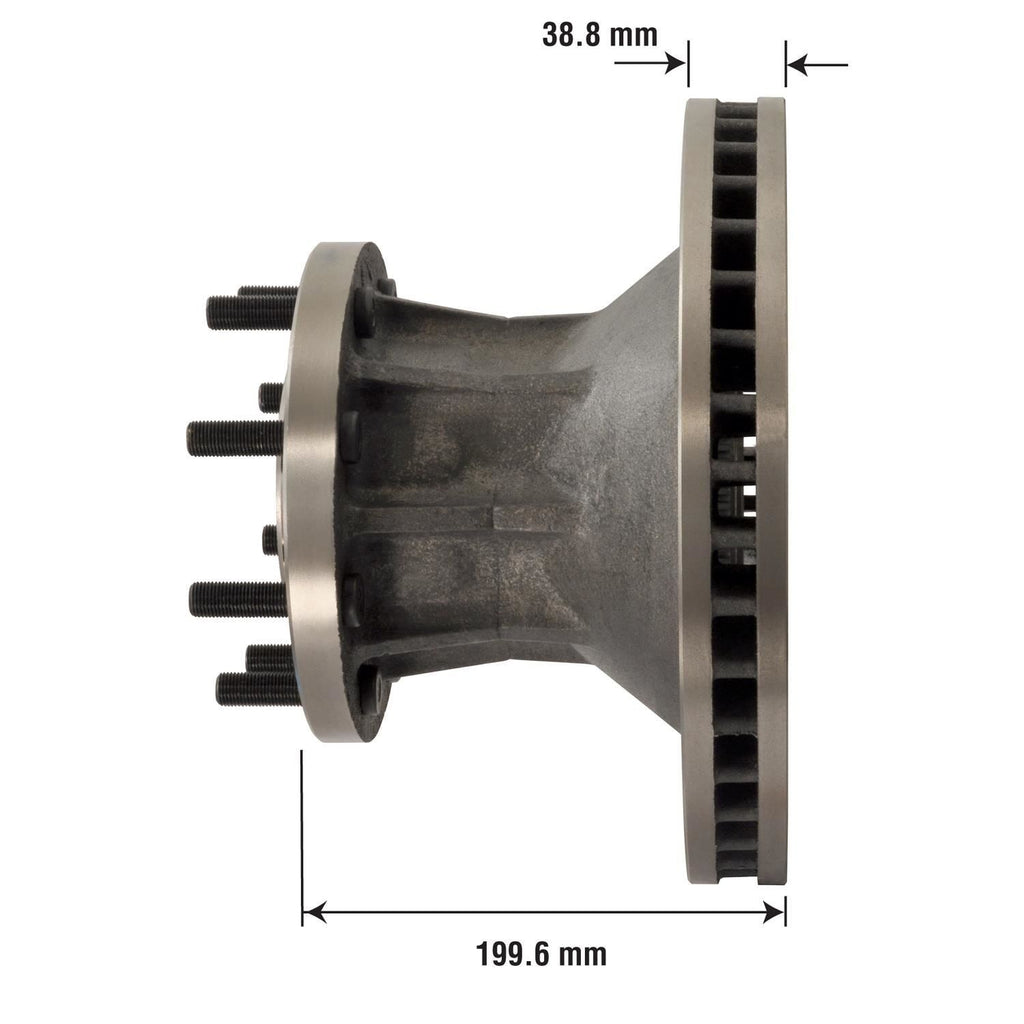 Disc Brake Rotor and Hub Assembly 5379